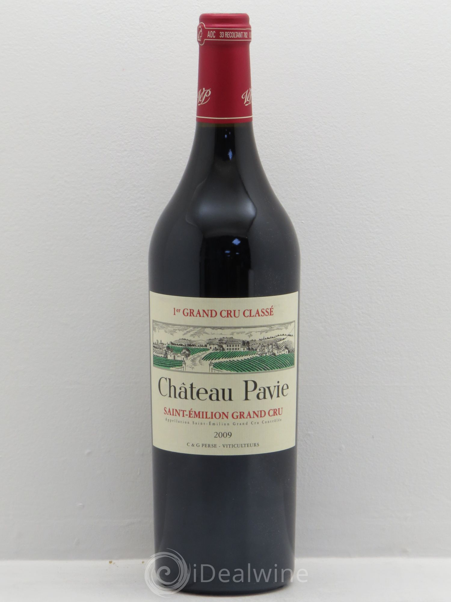 Château Pavie 1er Grand Cru Classé A 2009 - Lot de 1 bouteille - 0