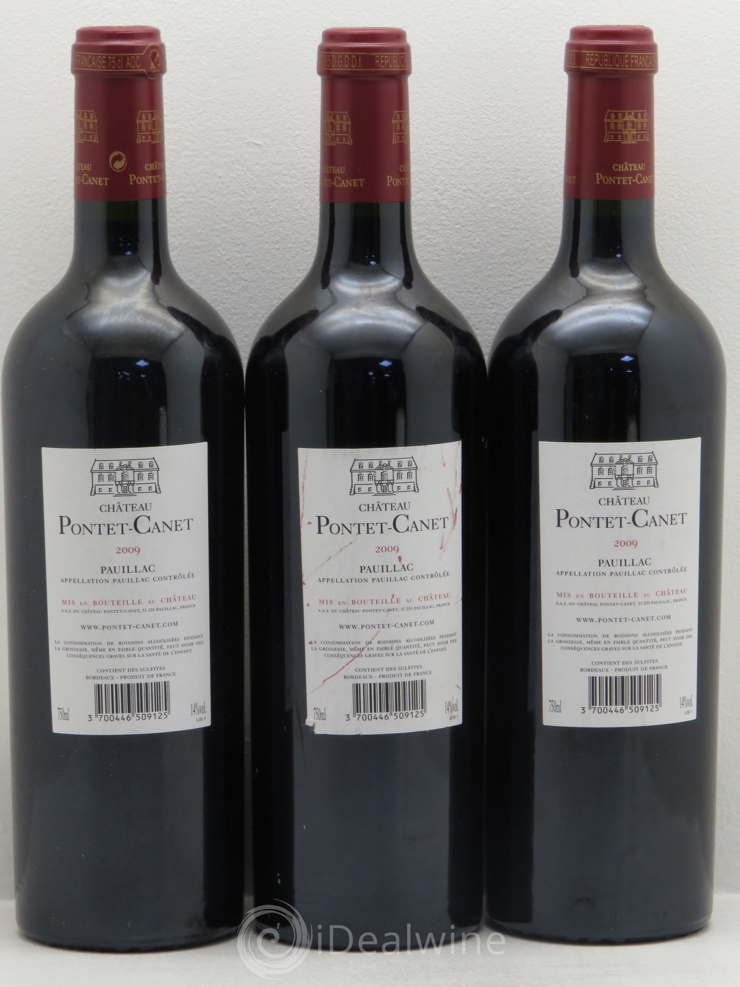 Château Pontet Canet 5ème Grand Cru Classé 2009 - Lot de 6 bouteilles - 4