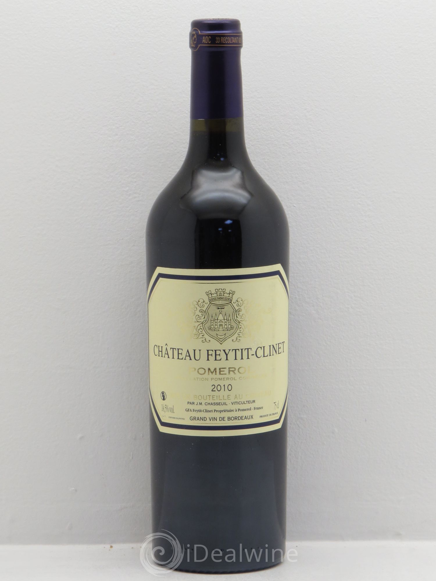 Château Feytit-Clinet 2010 - Lot de 6 bouteilles - 0
