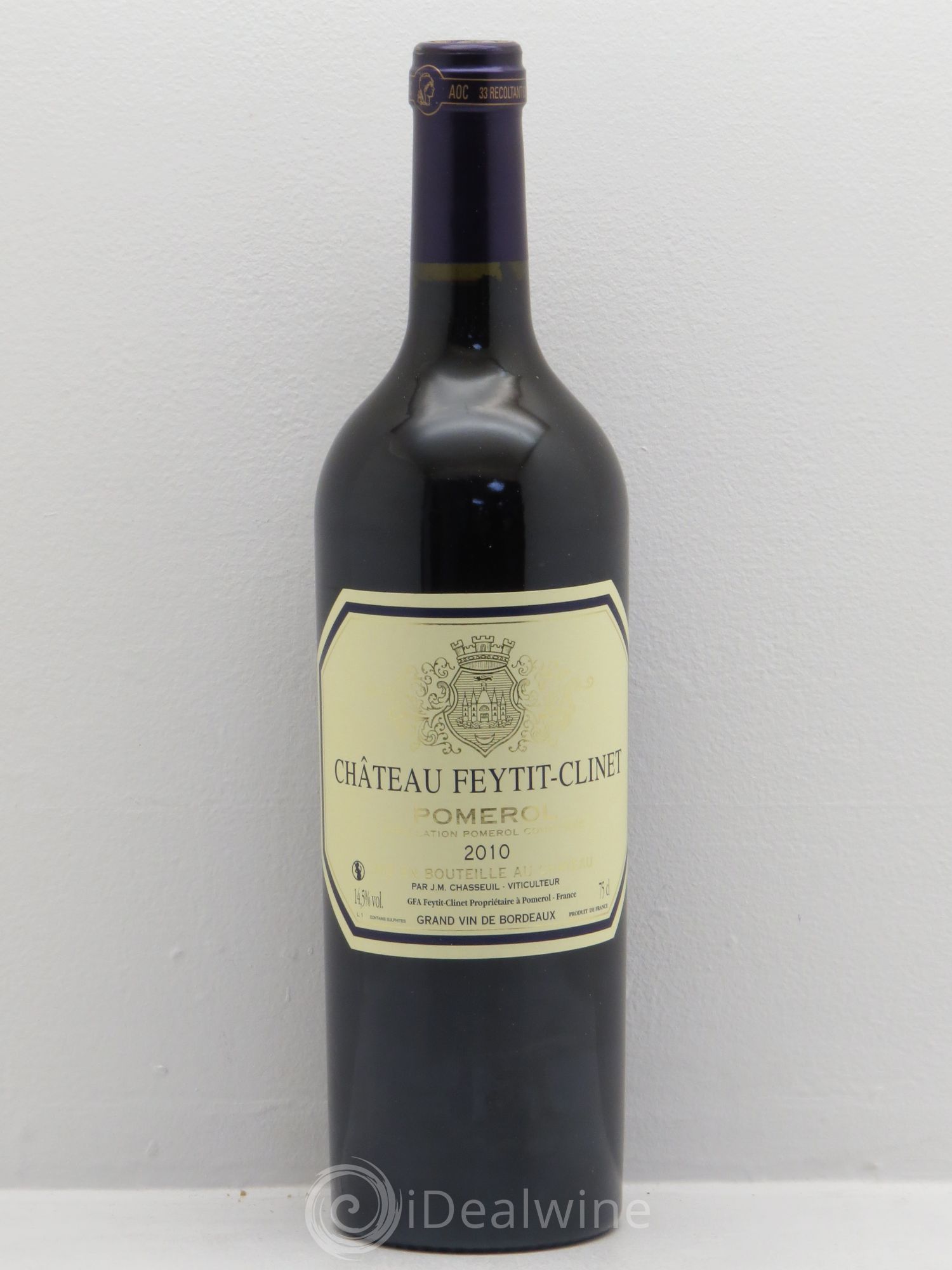 Château Feytit-Clinet 2010 - Lot de 6 bouteilles - 0