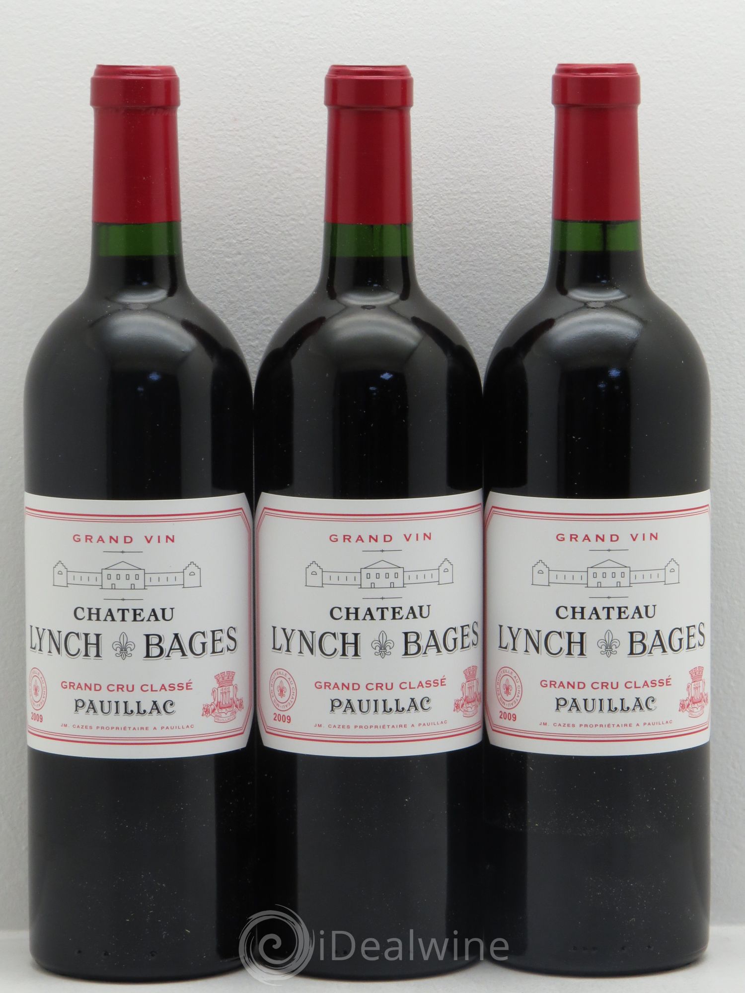 Château Lynch Bages 5ème Grand Cru Classé 2009 - Lot de 12 bouteilles - 1