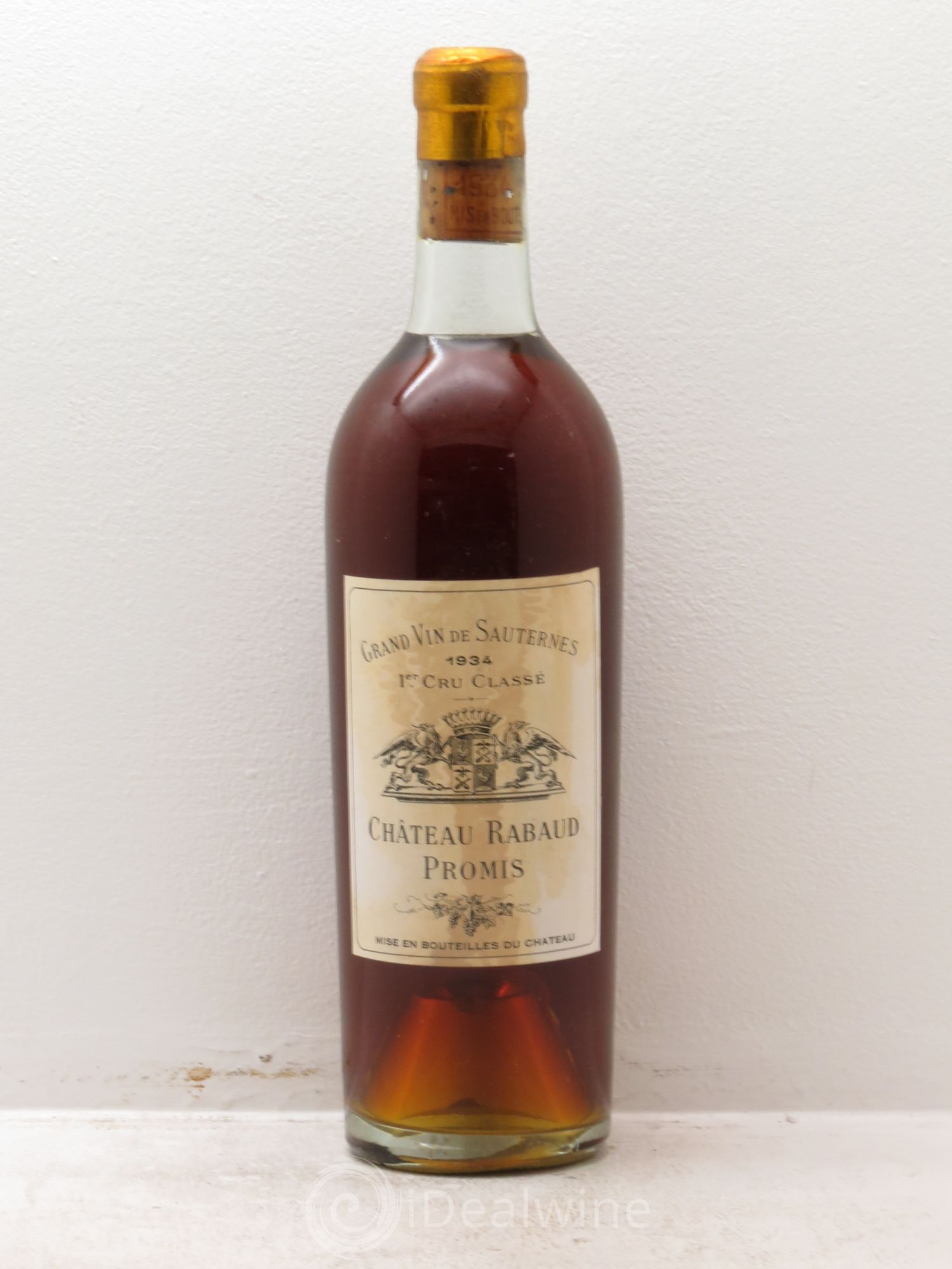 Château Rabaud Promis 1er Grand Cru Classé 1934 - Posten von 1 Flasche - 0
