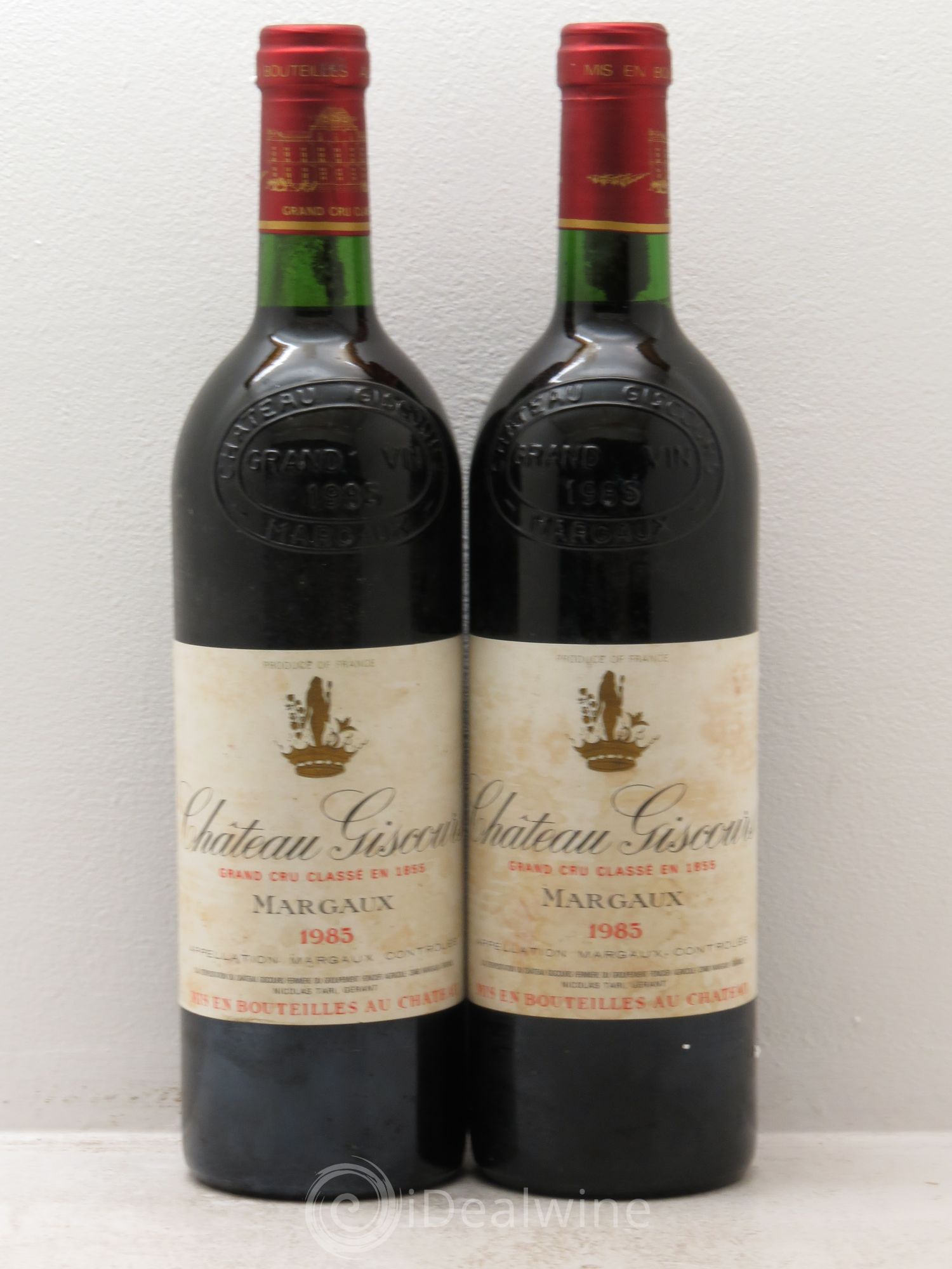 Château Giscours 3ème Grand Cru Classé 1985 - Lot de 2 bouteilles - 0