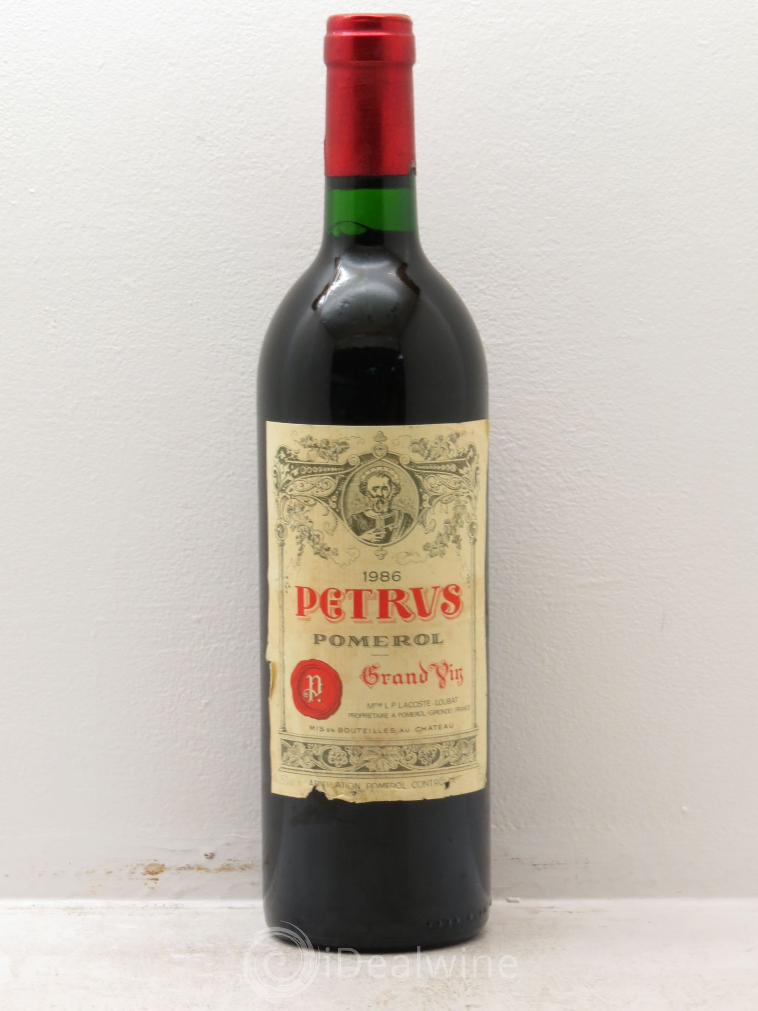 Petrus 1986 - Lot de 1 bouteille - 0