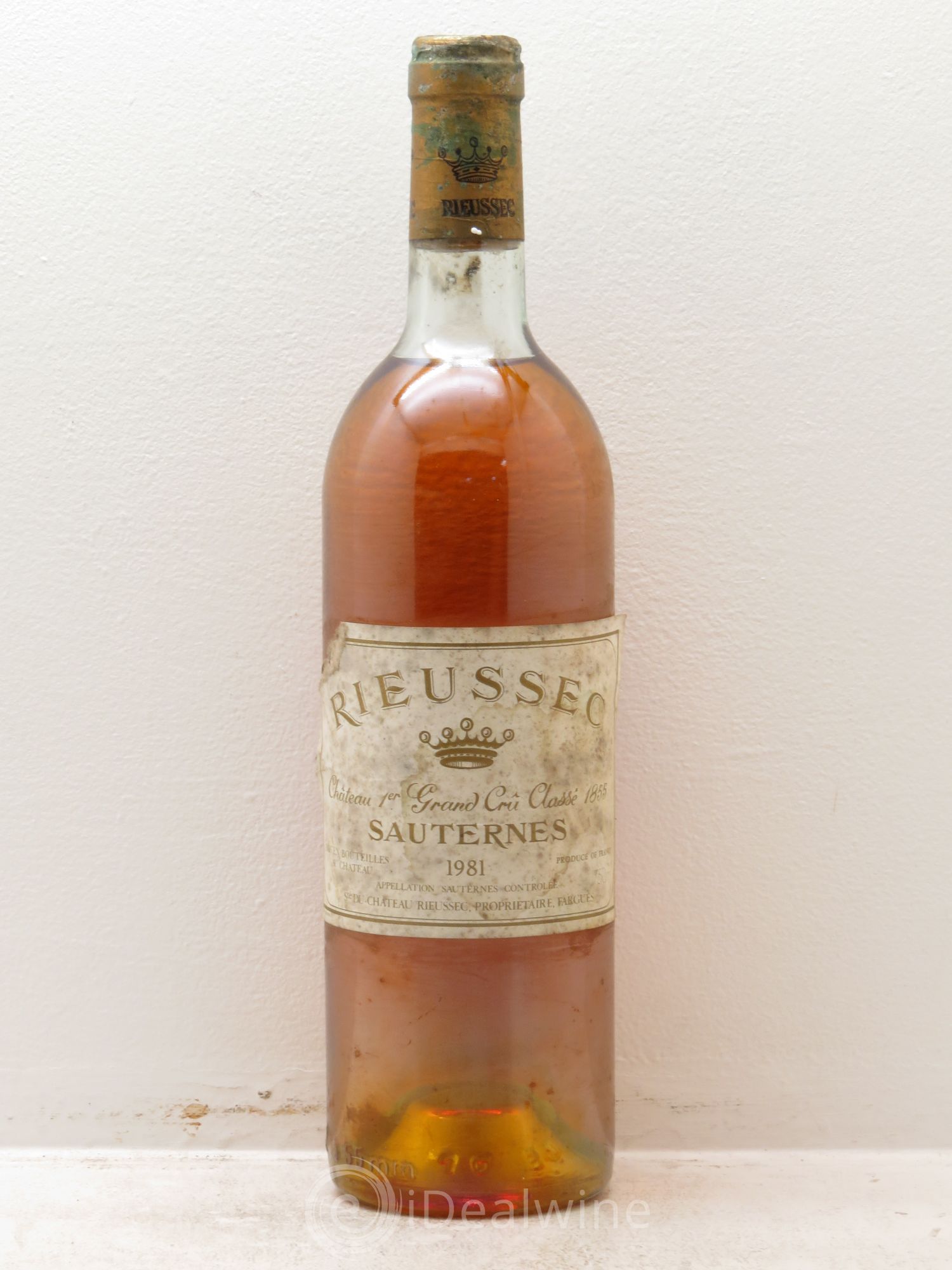 Château Rieussec 1er Grand Cru Classé 1981 - Posten von 1 Flasche - 0