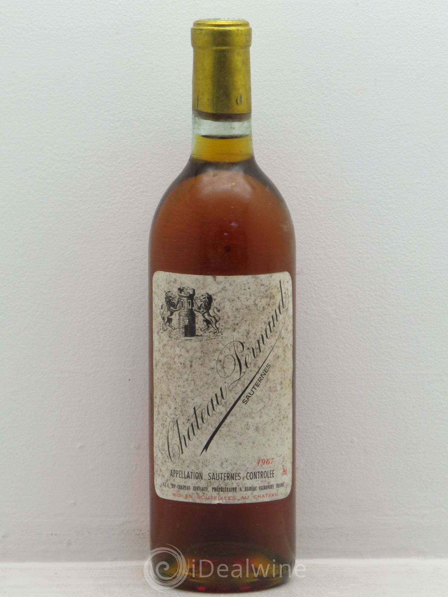 Sauternes Château Pernaud (sans prix de réserve) 1967 - Lotto di 1 bottiglia - 0