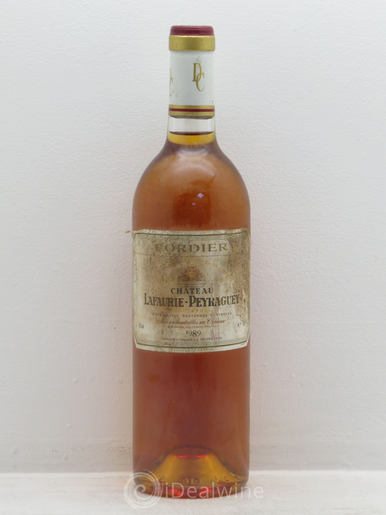 Château Lafaurie-Peyraguey 1er Grand Cru Classé (senza prezzo di riserva) 1989 - Lotto di 1 bottiglia - 0