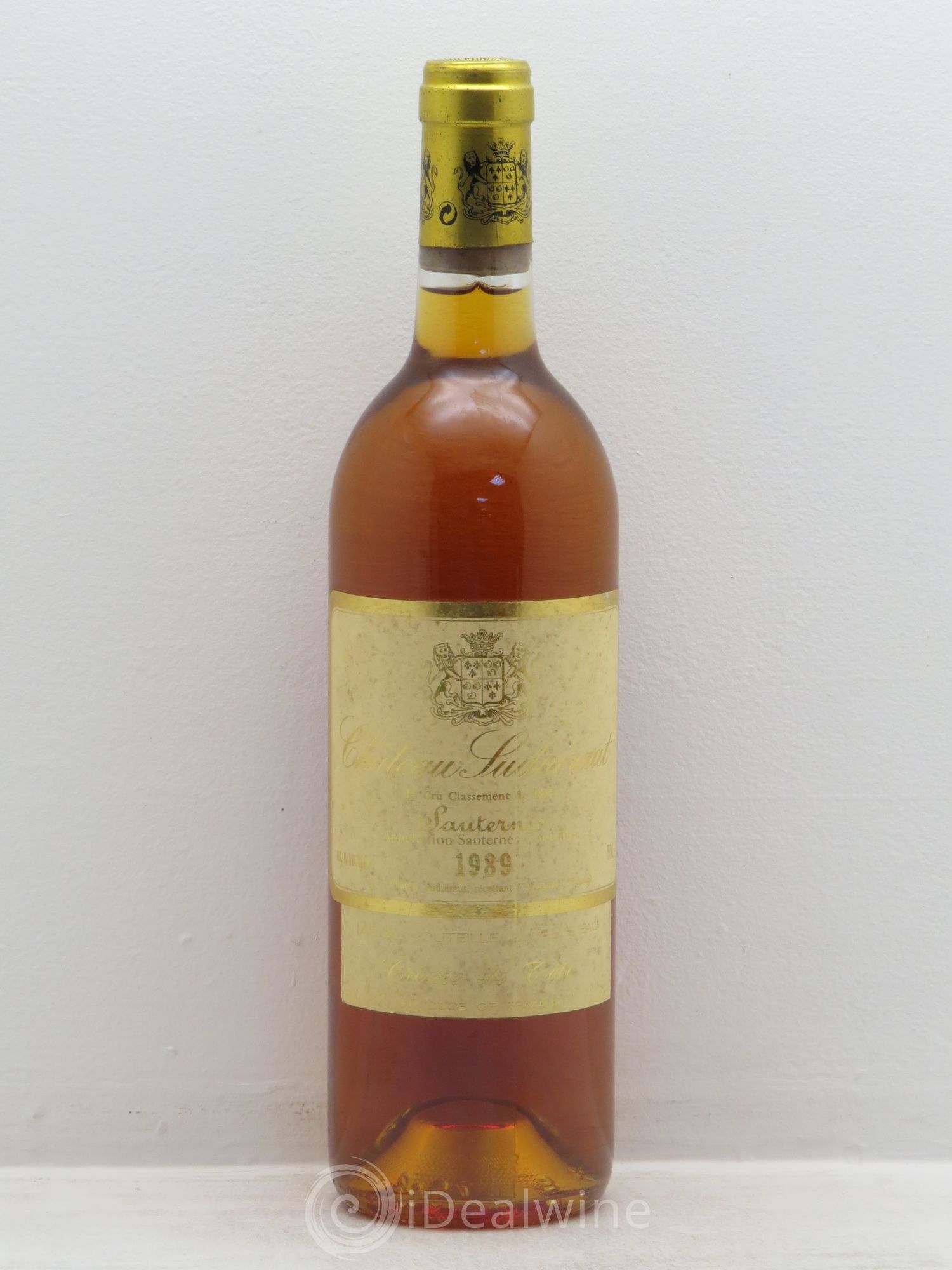 Château Suduiraut Crème de Tête 1er Grand Cru Classé (senza prezzo di riserva) 1989 - Lotto di 1 bottiglia - 0