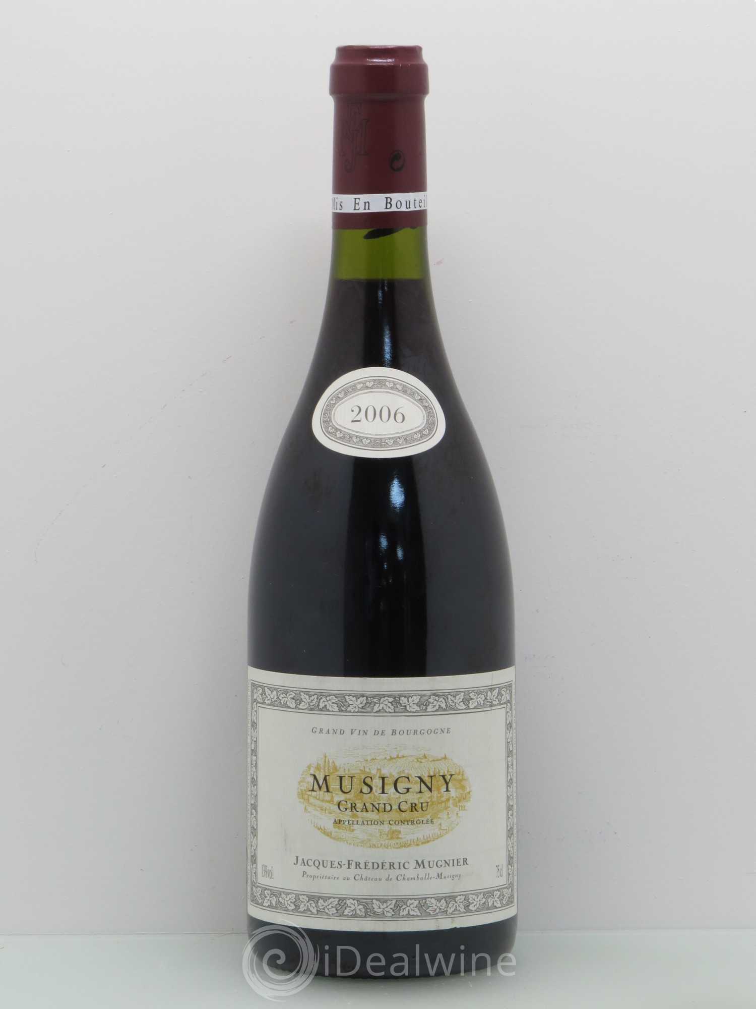 Musigny Grand Cru Jacques-Frédéric Mugnier 2006 - Lot de 1 bouteille - 0