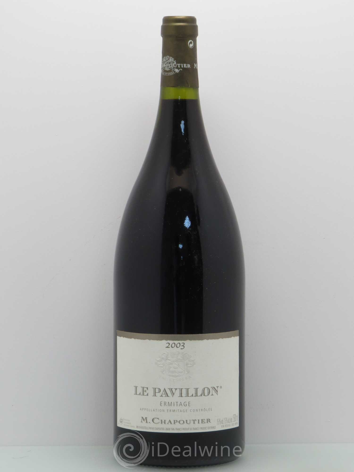 Hermitage Ermitage Le Pavillon Chapoutier 2003 - Lot de 1 magnum - 0