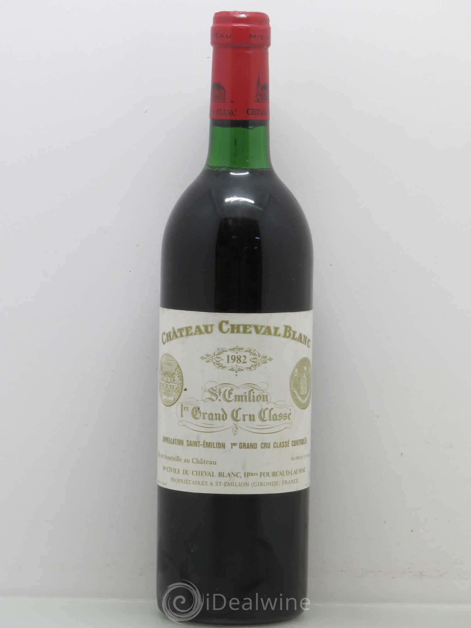 Château Cheval Blanc 1er Grand Cru Classé A 1982 - Lot de 1 bouteille - 0