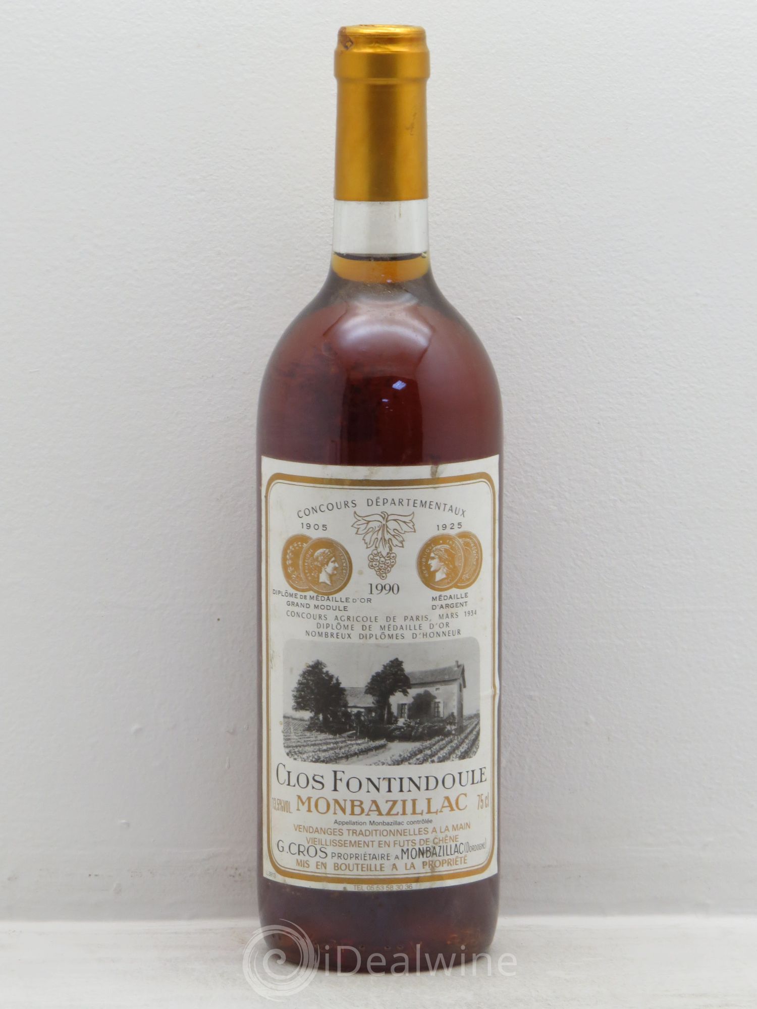 Monbazillac (sans prix de réserve) 1990 - Lot de 1 bouteille - 0