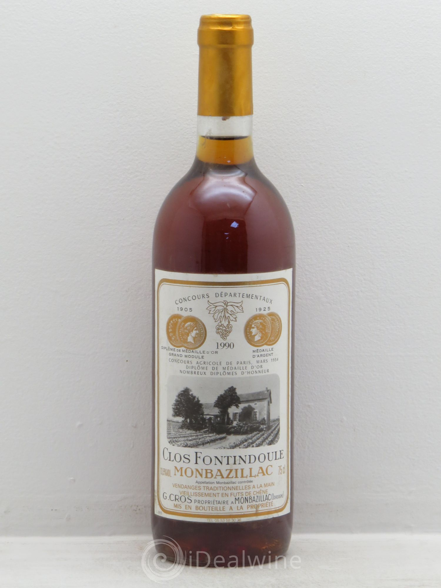 Monbazillac (senza prezzo di riserva) 1990 - Lotto di 1 bottiglia - 0