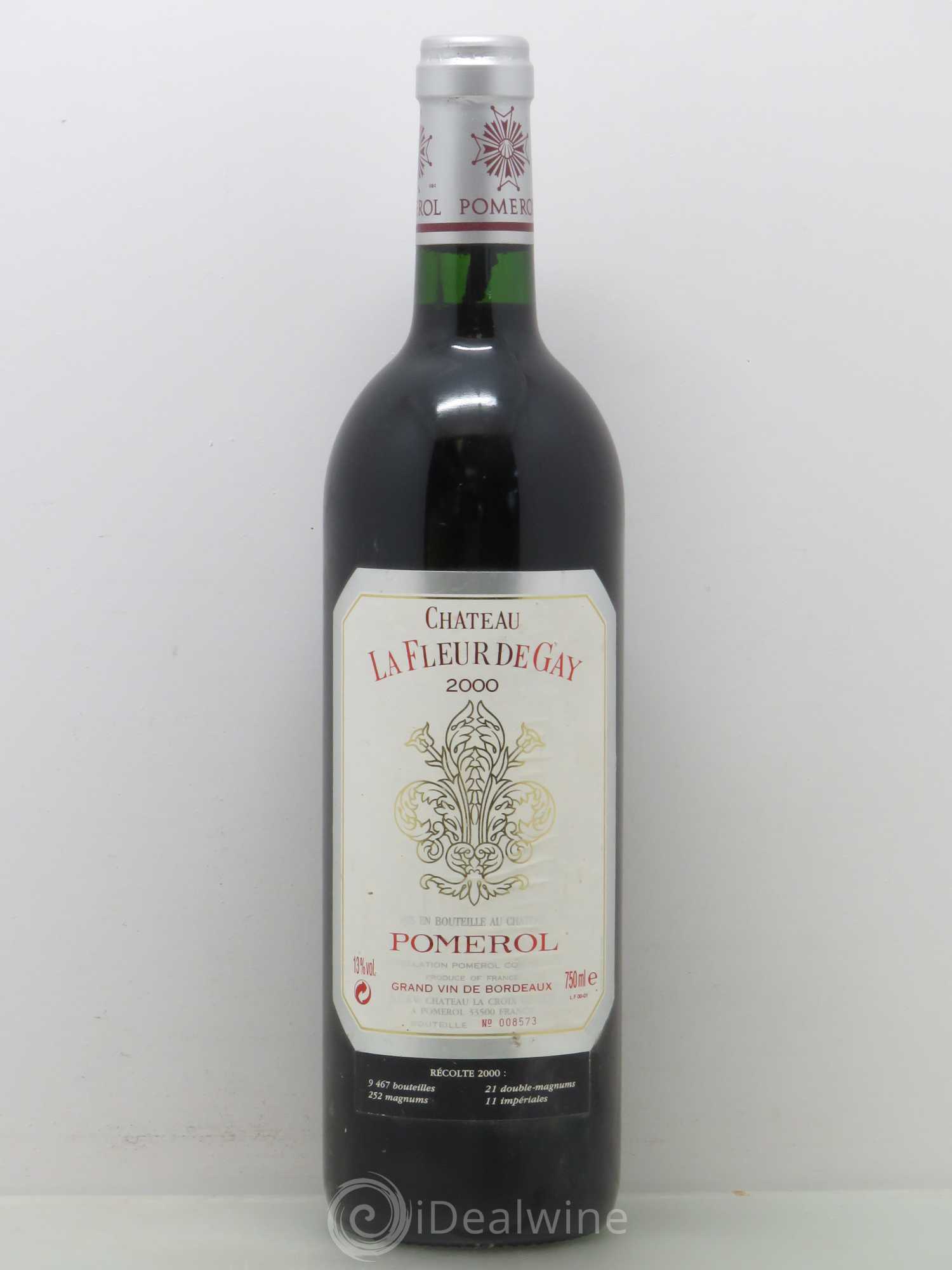Château la Fleur de Gay 2000 - Lot de 1 bouteille - 0