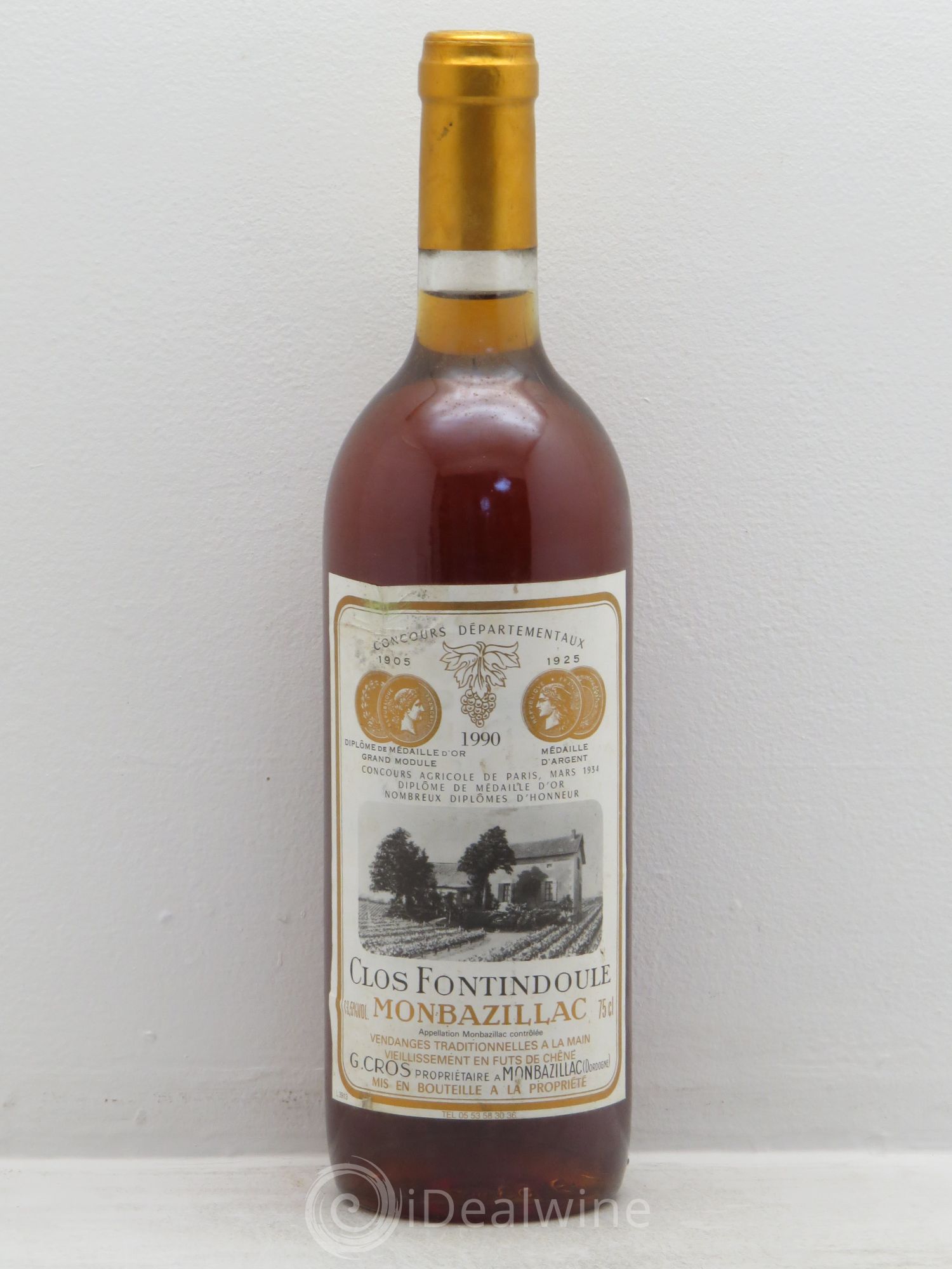 Monbazillac (senza prezzo di riserva) 1990 - Lotto di 1 bottiglia - 0
