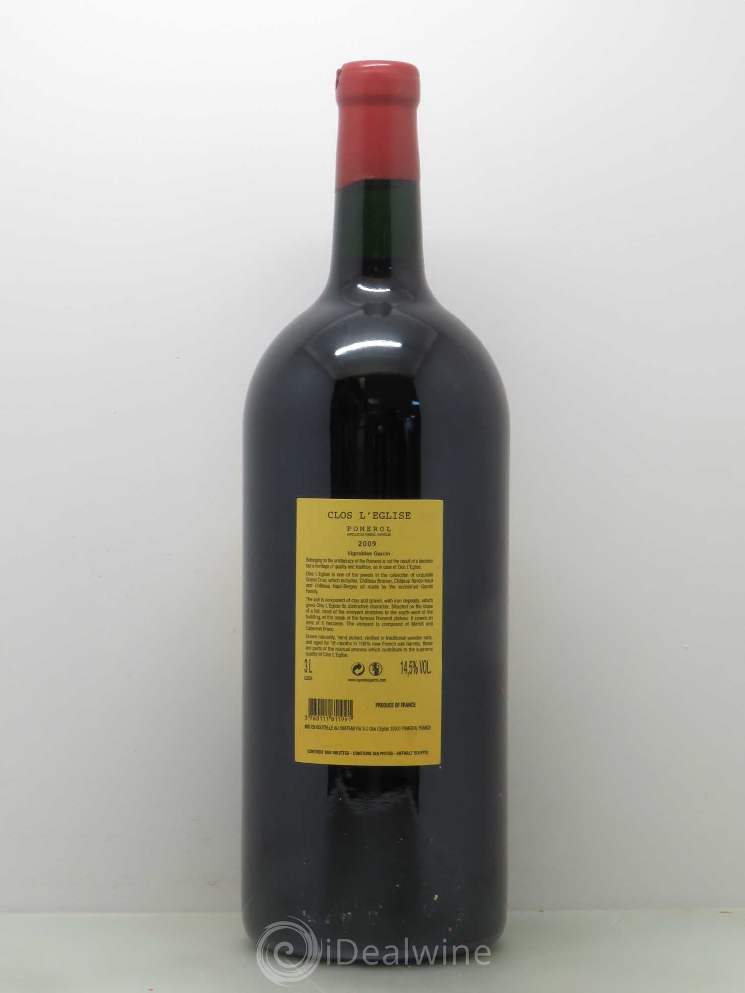 Clos l'Eglise 2009 - Lot de 1 double magnum - 1