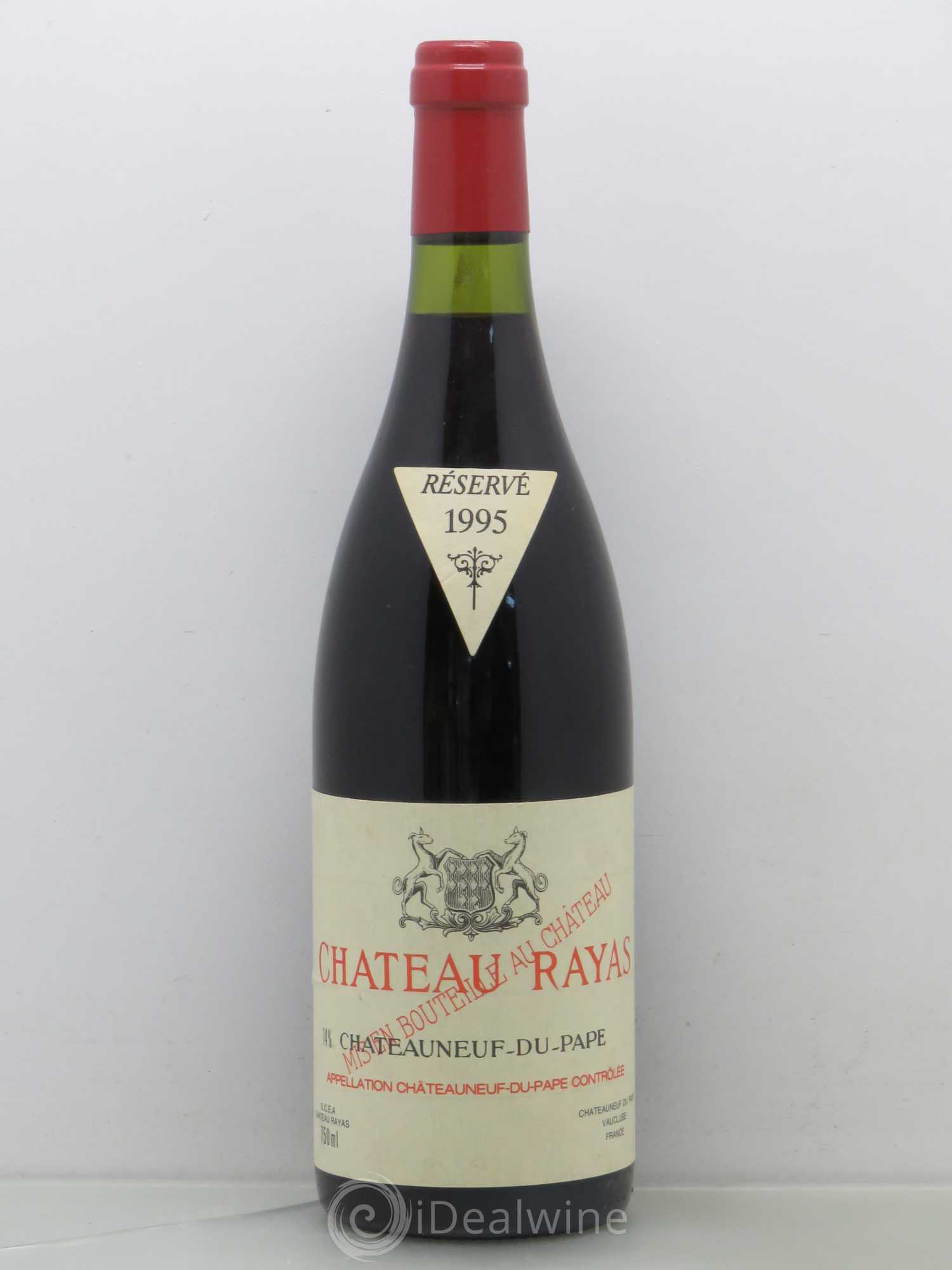Châteauneuf-du-Pape Château Rayas Emmanuel Reynaud 1995 - Lot de 1 bouteille - 0