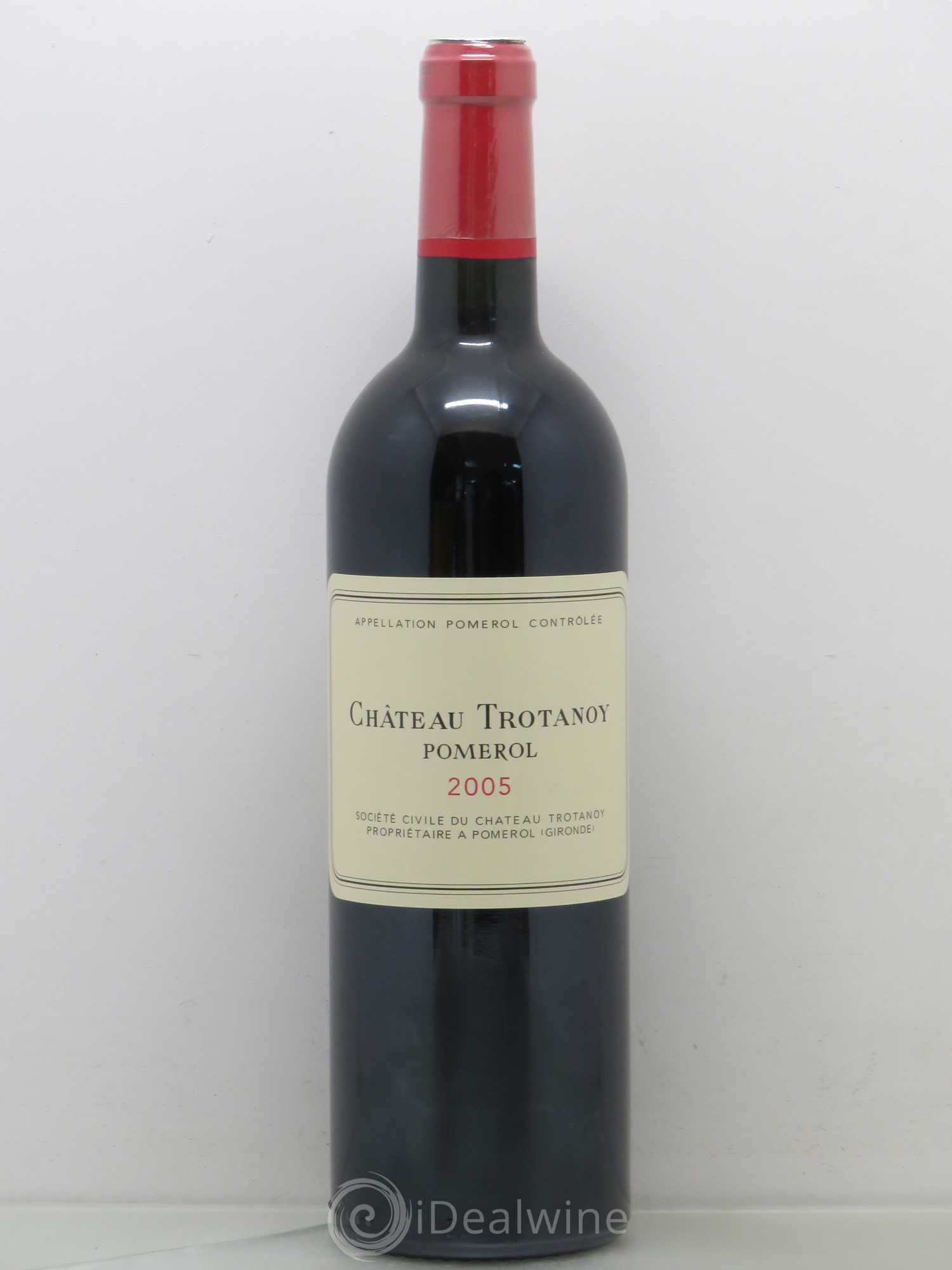 Château Trotanoy 2005 - Lot de 1 bouteille - 0