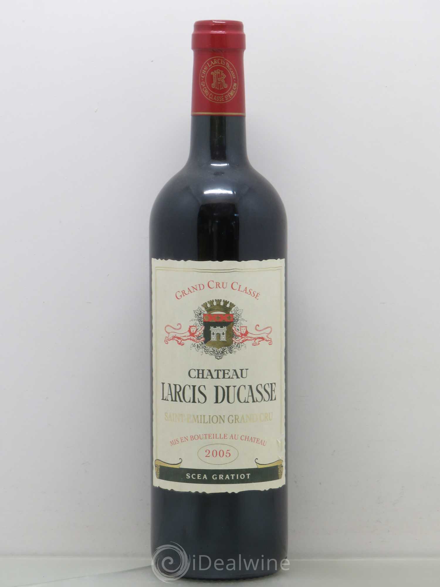 Château Larcis Ducasse 1er Grand Cru Classé B (sans prix de réserve) 2005 - Lot de 1 bouteille - 0
