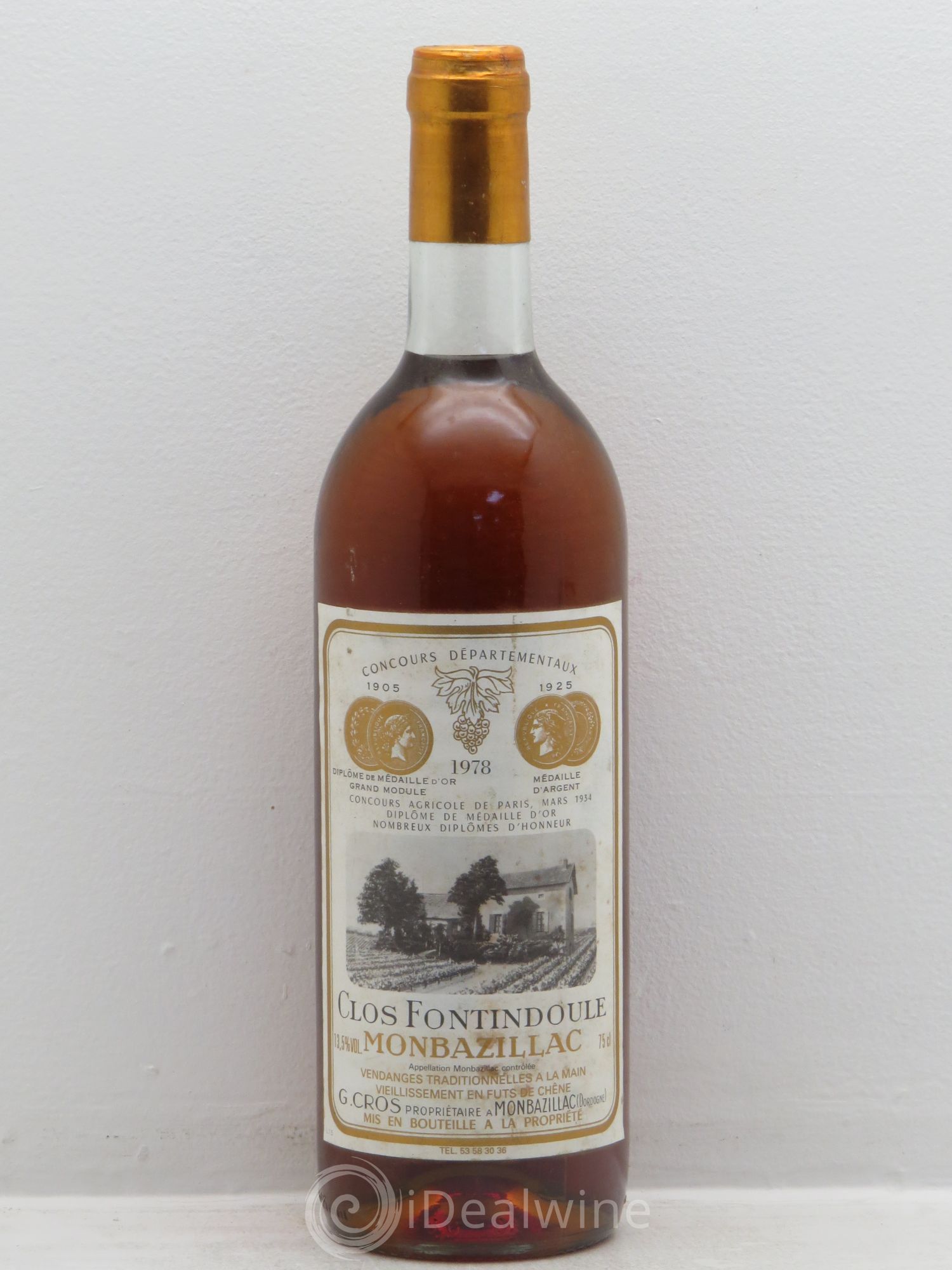 Monbazillac (senza prezzo di riserva) 1978 - Lotto di 1 bottiglia - 0