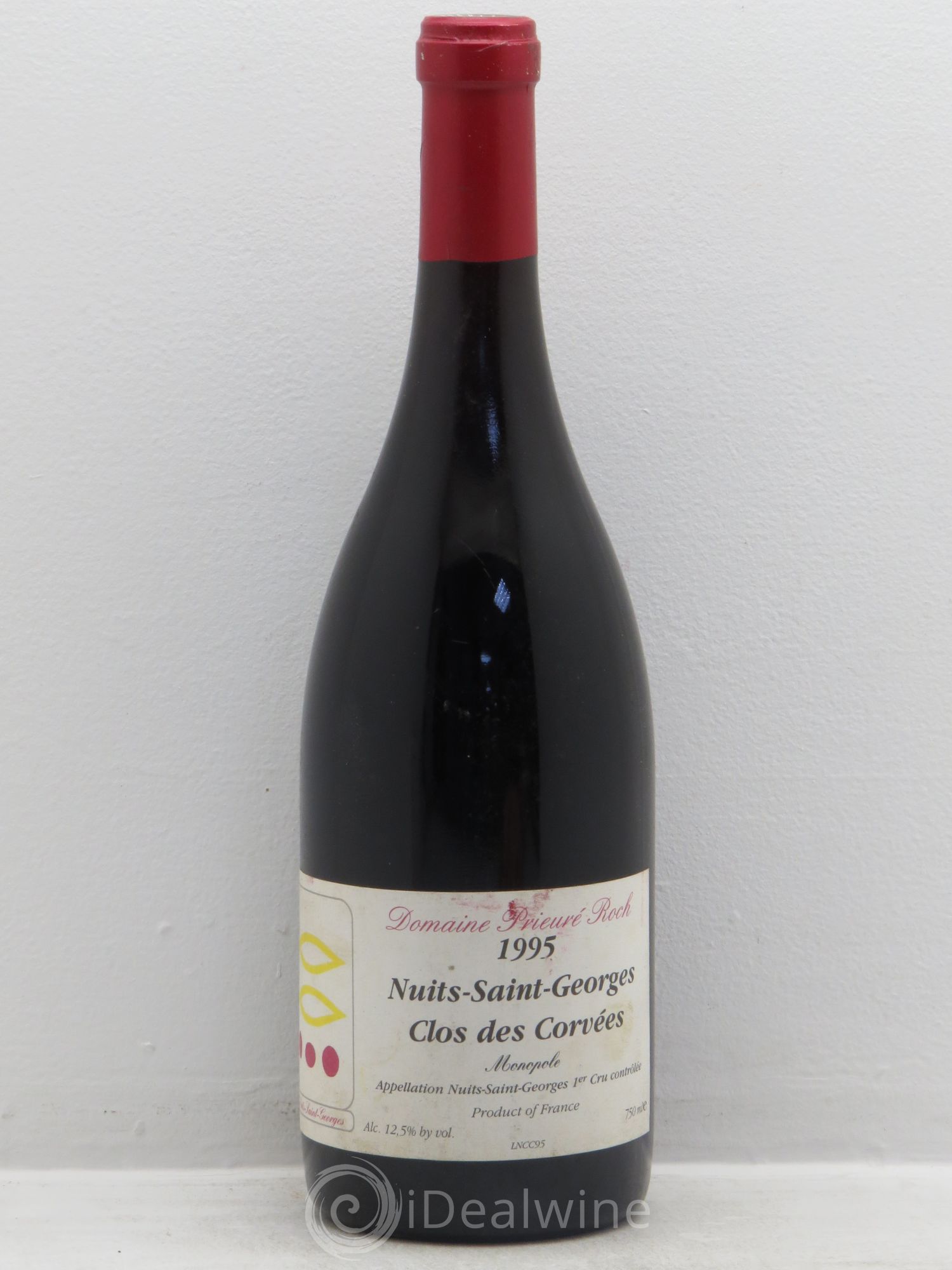 Nuits-Saint-Georges 1er Cru Le Clos des Corvées Prieuré Roch 1995 - Lot de 1 bouteille - 0