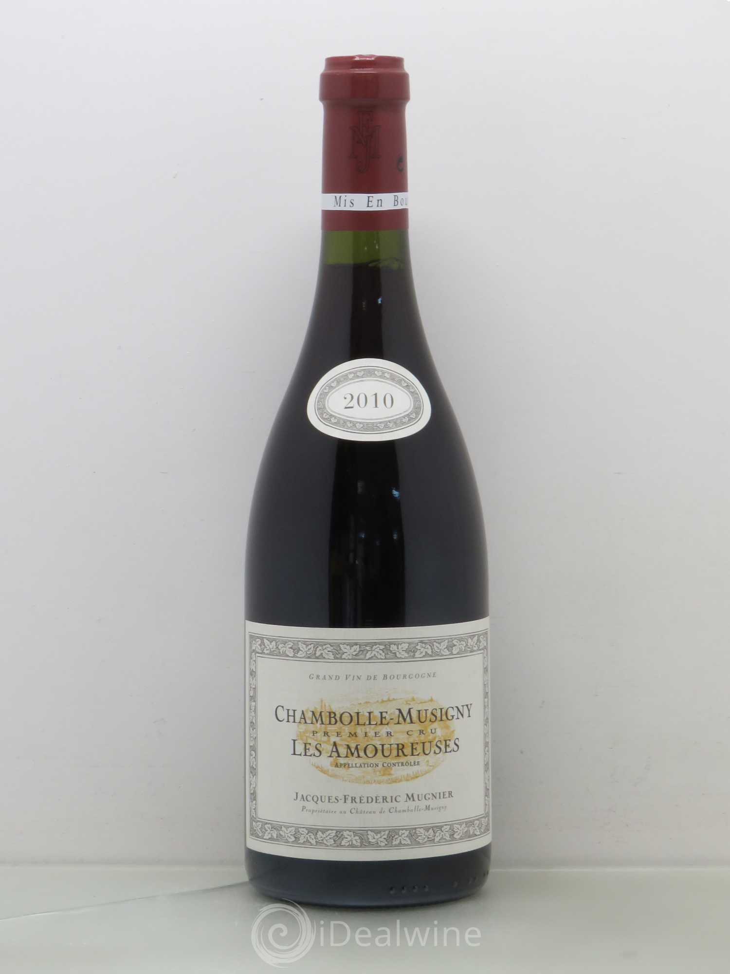 Chambolle-Musigny 1er Cru Les Amoureuses Jacques-Frédéric Mugnier 2010 - Lot de 1 bouteille - 0