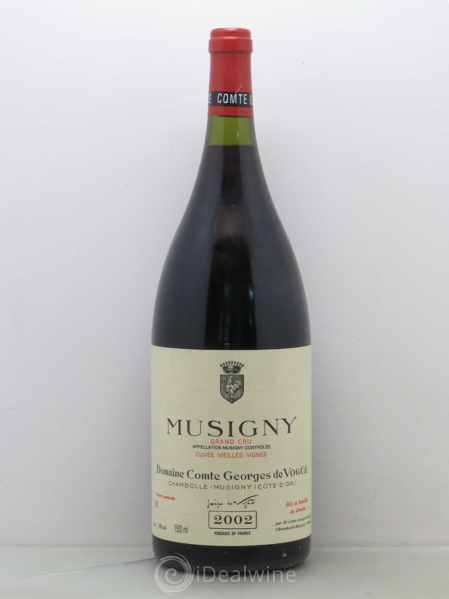 Musigny Grand Cru Cuvée Vieilles Vignes Comte Georges de Vogüé 2002 - Lot de 1 magnum - 0