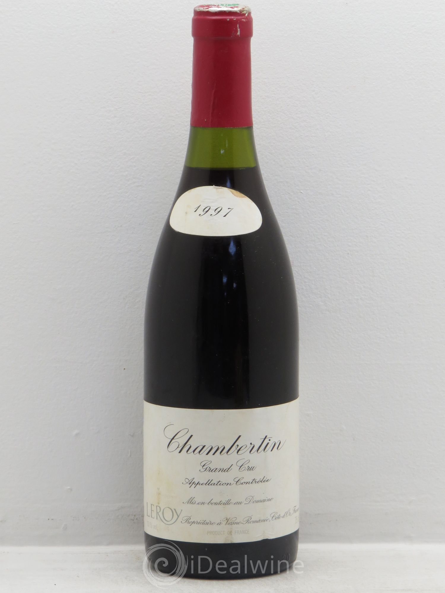 Chambertin Grand Cru Leroy (Domaine) 1997 - Lot de 1 bouteille - 0