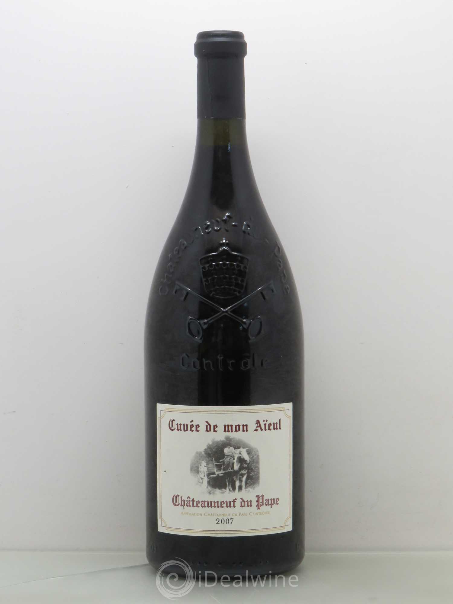Châteauneuf-du-Pape Cuvée de mon Aïeul Pierre Usseglio & Fils (sans prix de réserve) 2007 - Lot de 1 magnum - 0