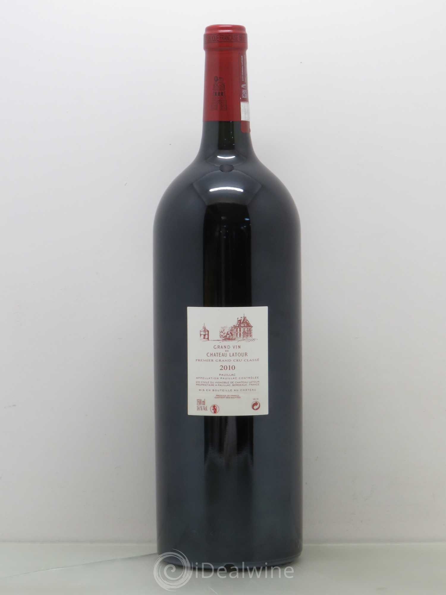 Château Latour 1er Grand Cru Classé 2010 - Lot de 1 magnum - 1