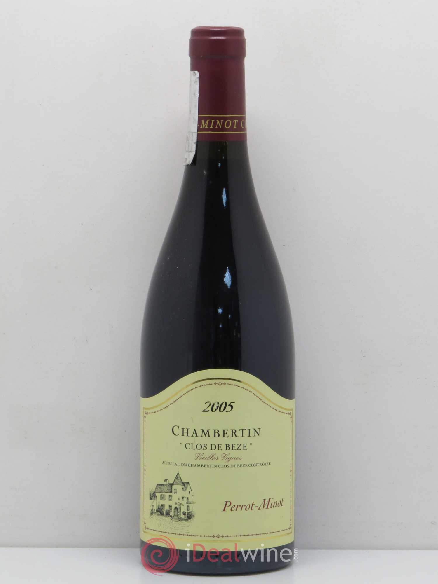Chambertin Clos de Bèze Grand Cru Vieilles vignes Perrot-Minot 2005 - Lot de 1 bouteille - 0