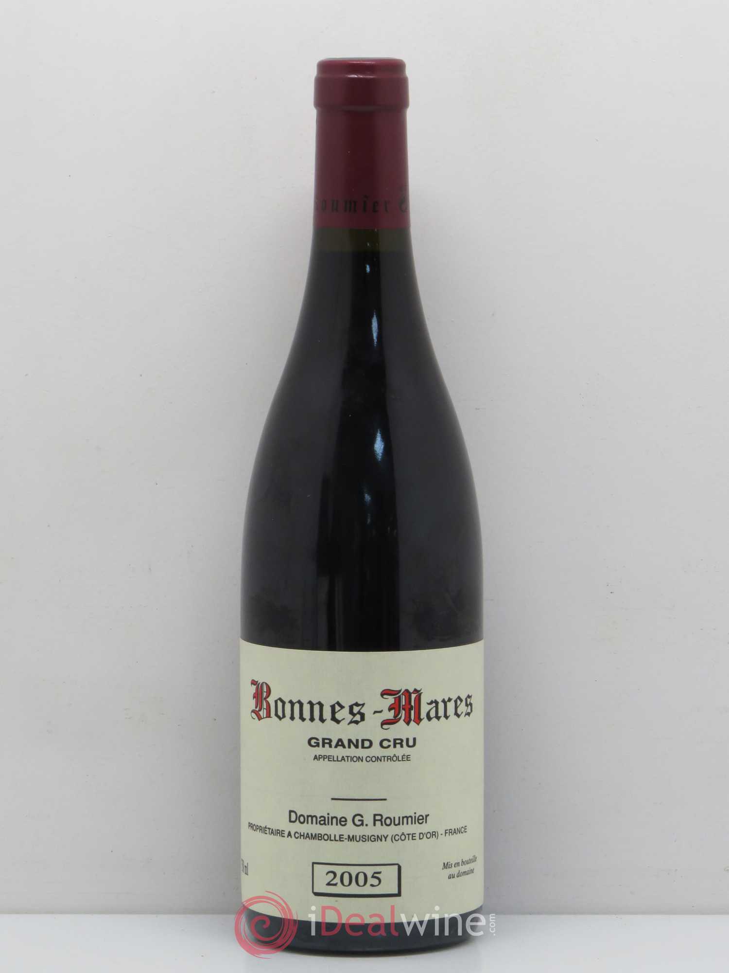 Bonnes-Mares Grand Cru Georges Roumier (Domaine) 2005 - Lot de 1 bouteille - 0