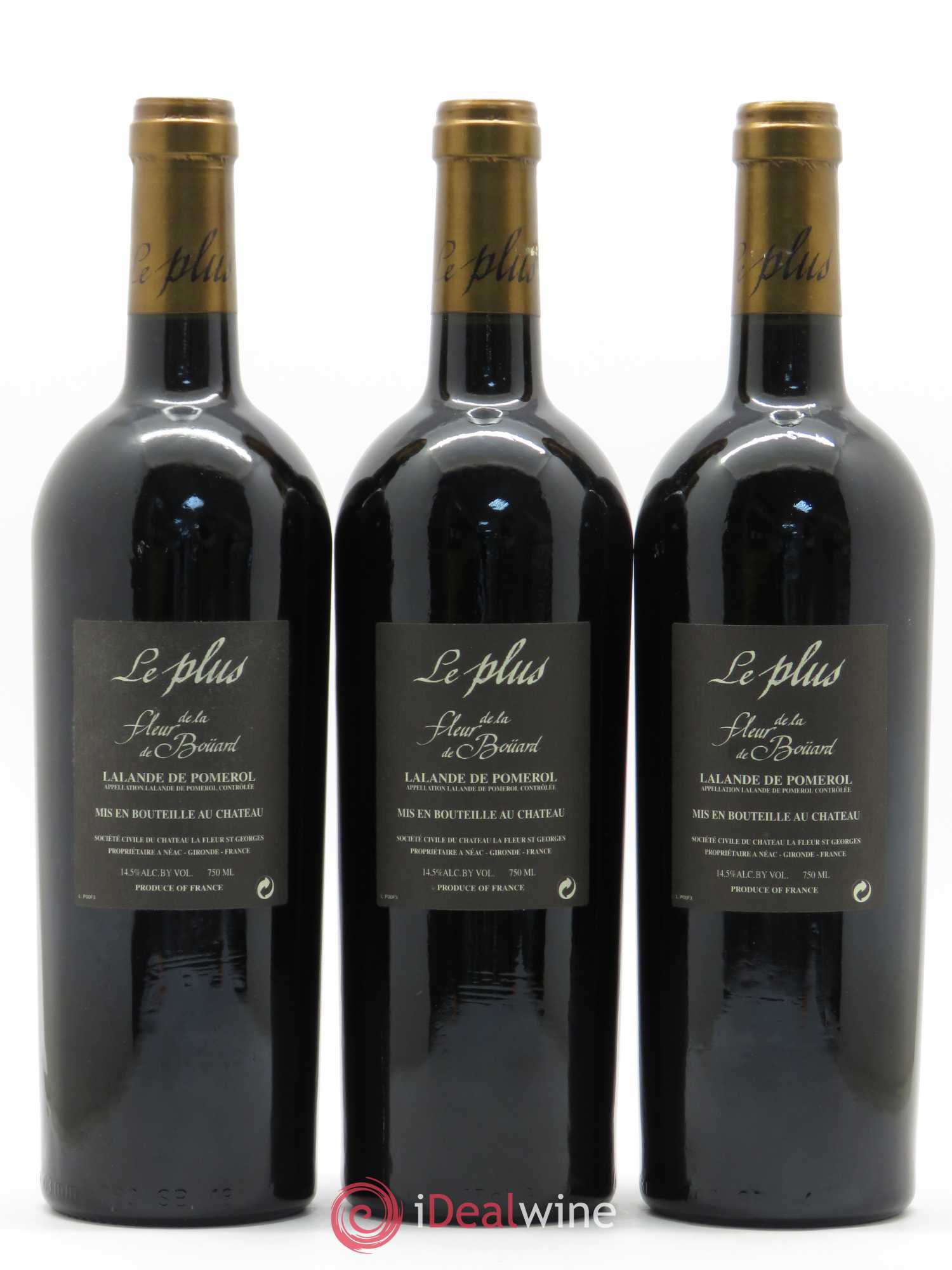 Bordeaux Lalande-de-Pomerol Le Plus de La Fleur de Bouard 2000 - Posten von 6 Flaschen - 2