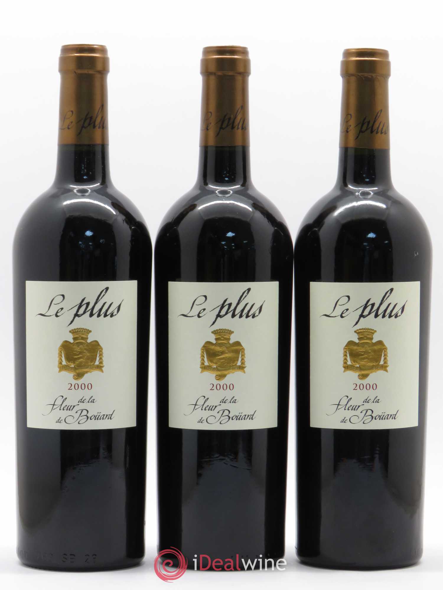 Bordeaux Lalande-de-Pomerol Le Plus de La Fleur de Bouard 2000 - Posten von 6 Flaschen - 3
