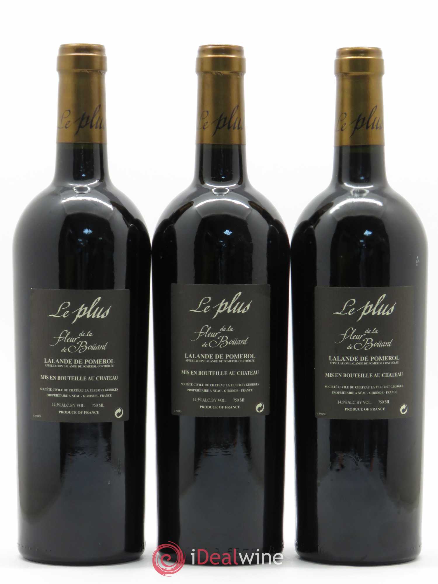 Bordeaux Lalande-de-Pomerol Le Plus de La Fleur de Bouard 2000 - Posten von 6 Flaschen - 4