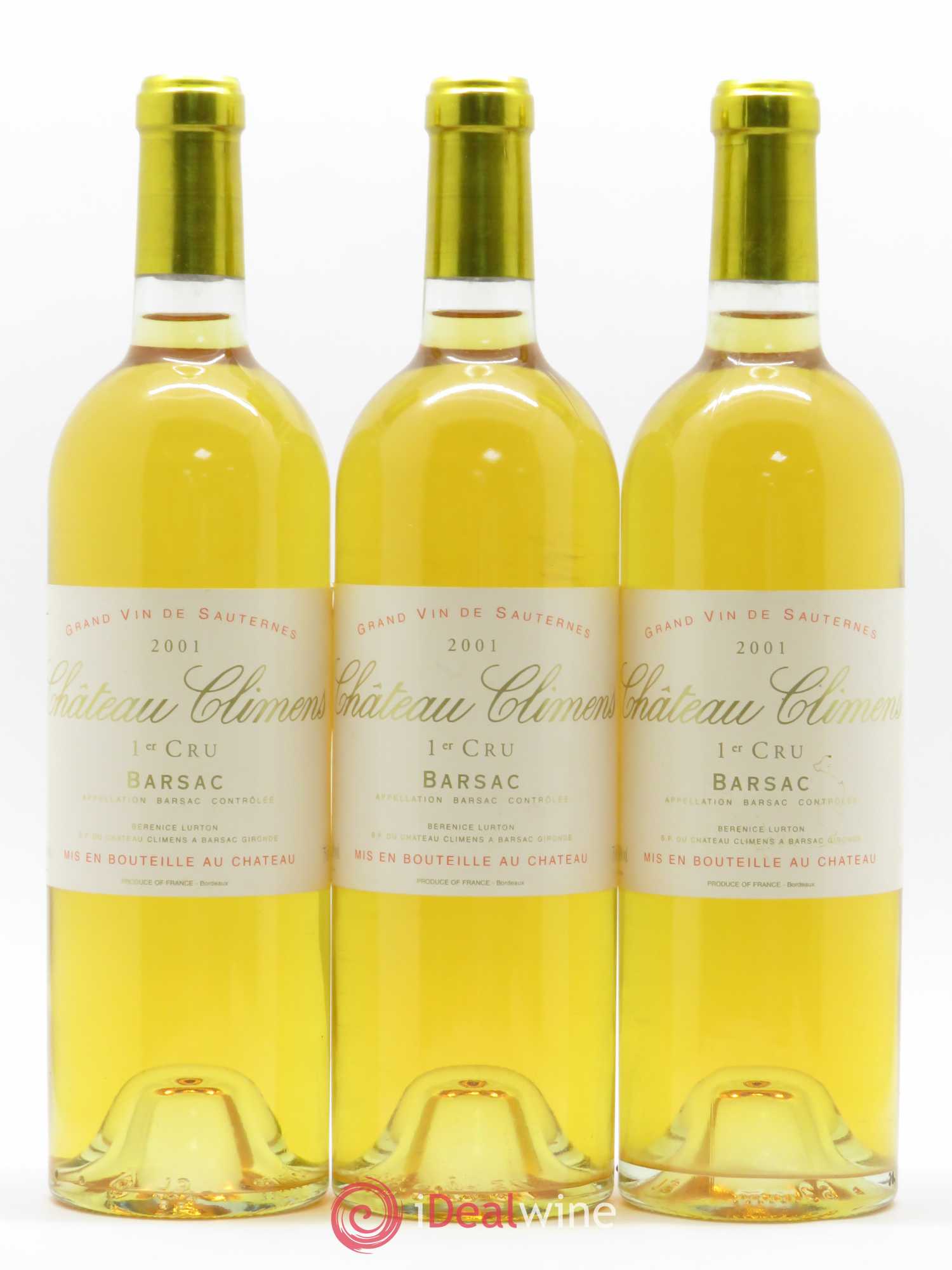 Château Climens 1er Grand Cru Classé 2001 - Lotto di 6 bottiglie - 2