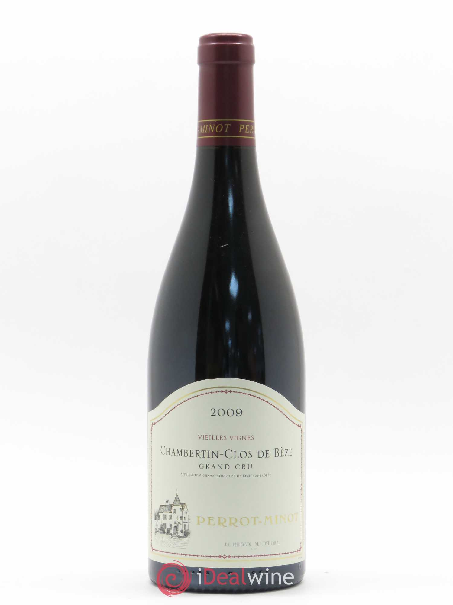 Chambertin Clos de Bèze Grand Cru Vieilles vignes Perrot-Minot 2009 - Lot de 1 bouteille - 0
