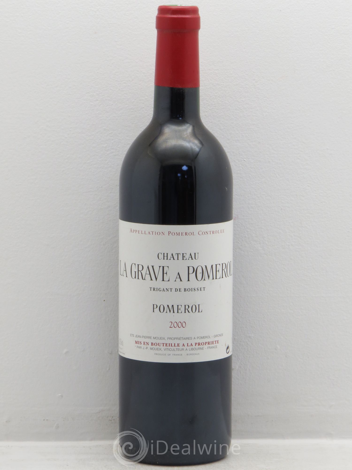 Château La Grave à Pomerol (Trigant de Boisset) 2000 - Lot de 1 bouteille - 0