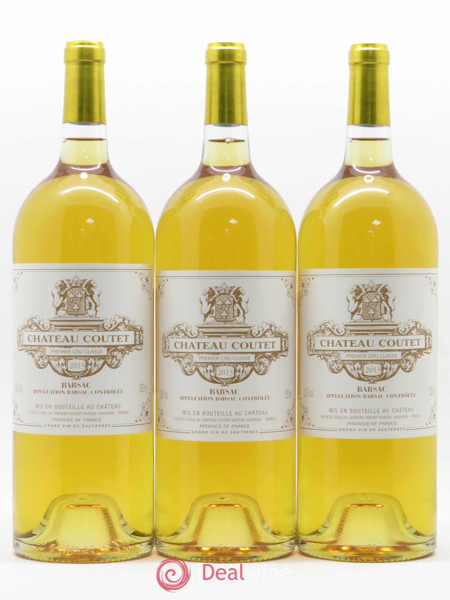 Château Coutet 1er Grand Cru Classé 2013 - Lot de 6 magnums - 1