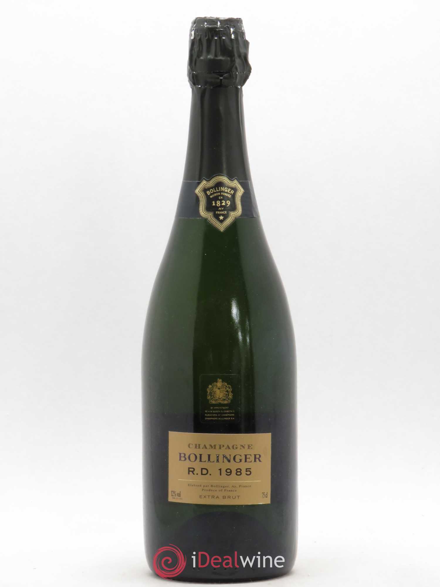 R.D. Extra-Brut Bollinger 1985 - Lot de 1 bouteille - 0