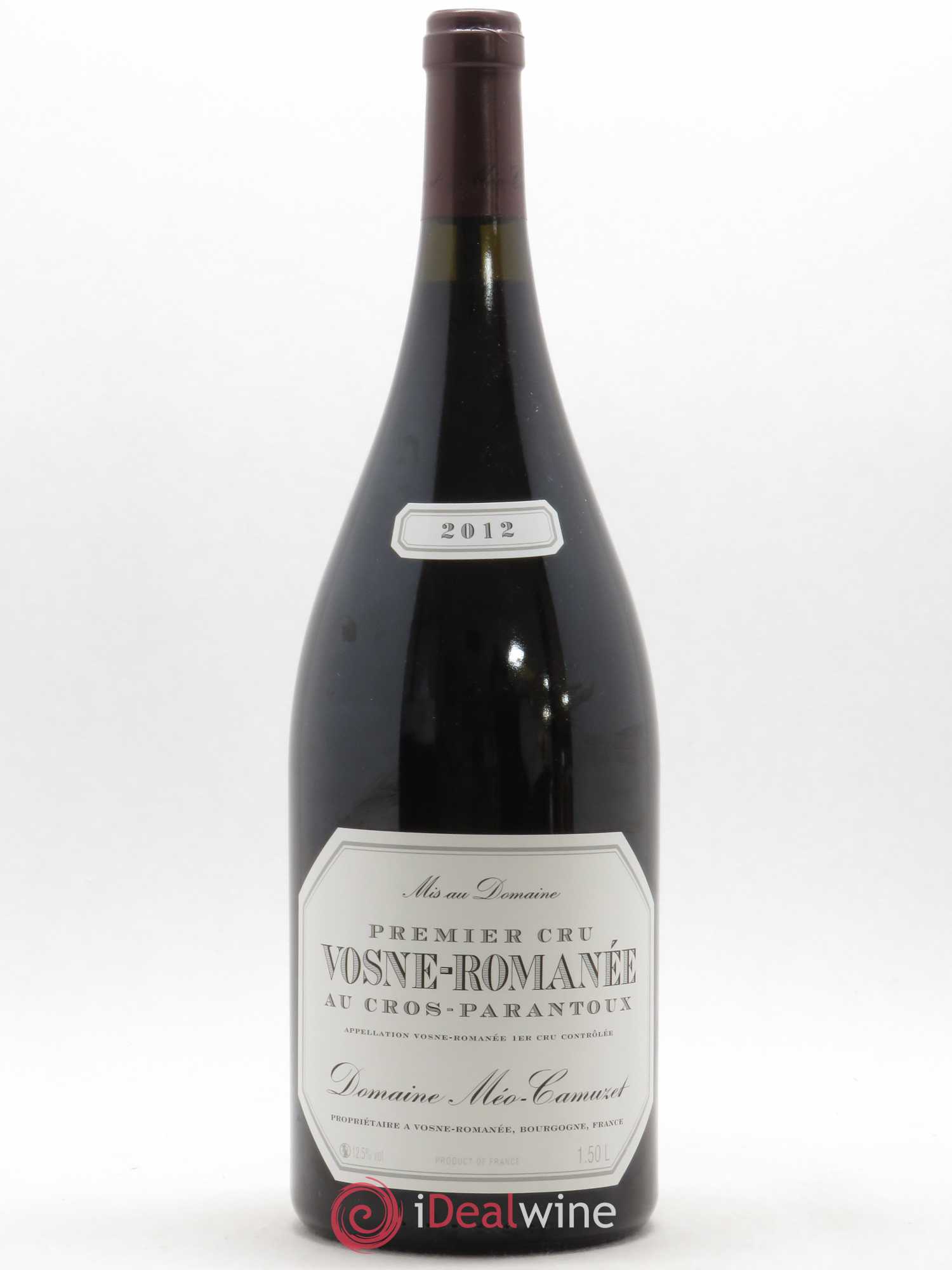 Vosne-Romanée 1er Cru Au Cros Parantoux Méo-Camuzet (Domaine) 2012 - Lot de 1 magnum - 0
