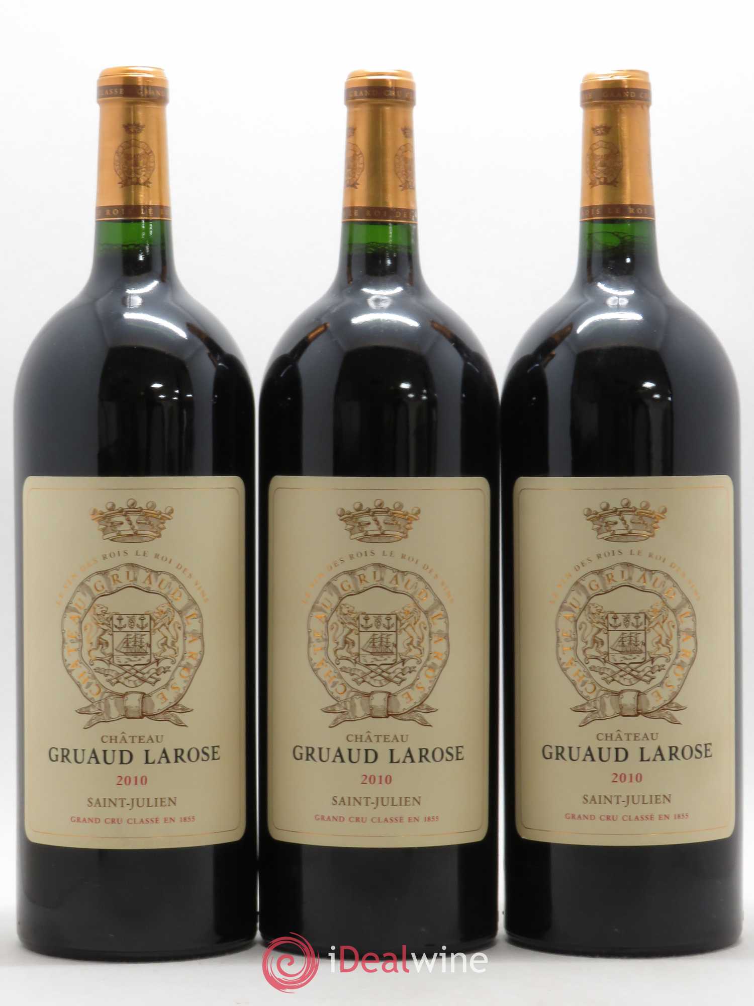 Château Gruaud Larose 2ème Grand Cru Classé 2010 - Lot de 3 magnums - 0