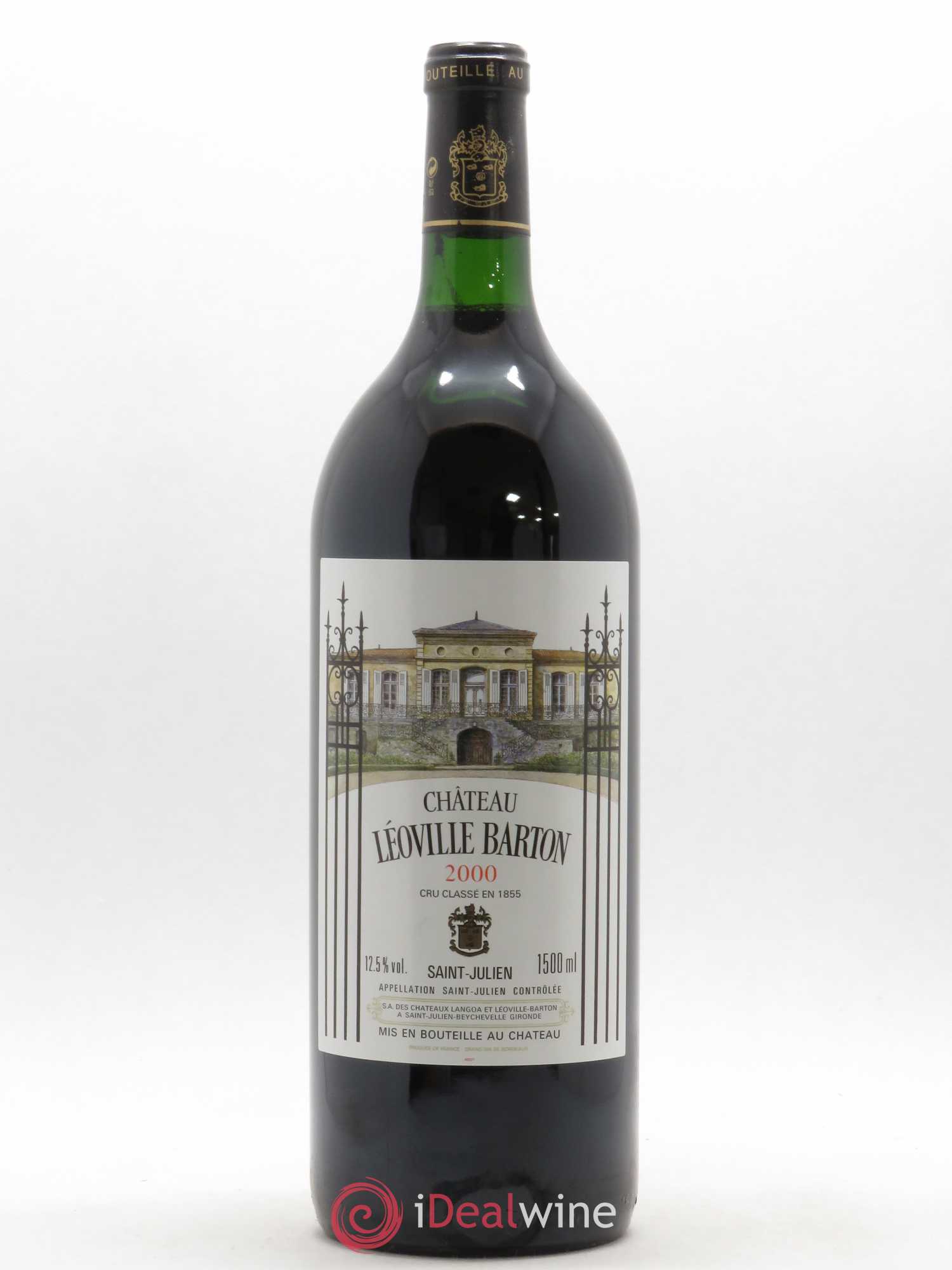 Château Léoville Barton 2ème Grand Cru Classé 2000 - Lot de 1 magnum - 0