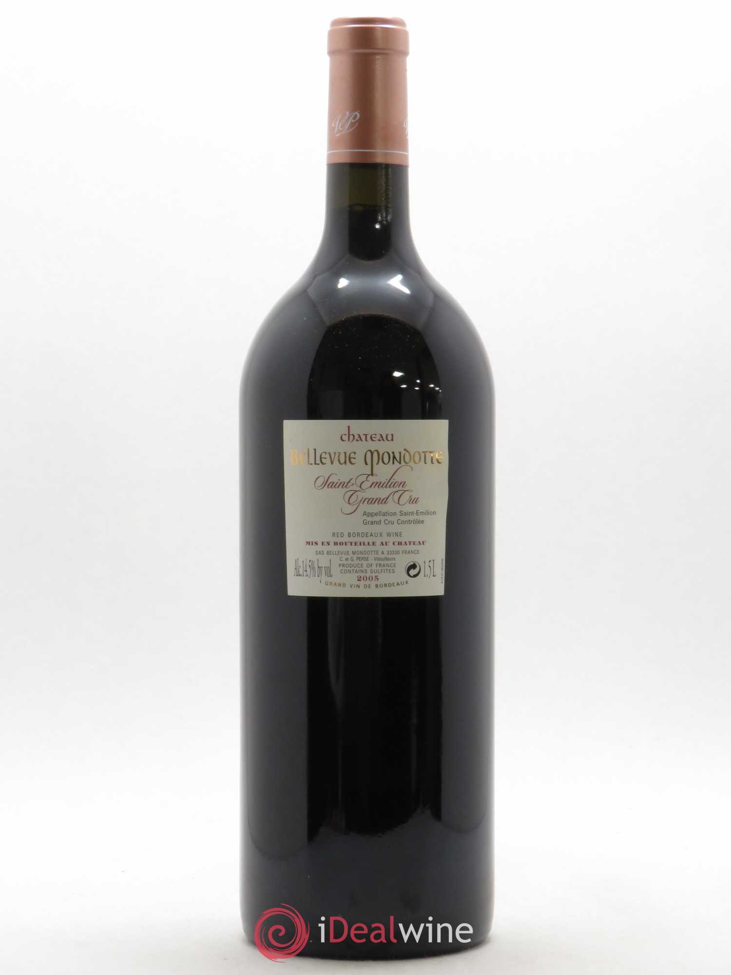 Château Bellevue Mondotte 2005 - Lot de 1 magnum - 1