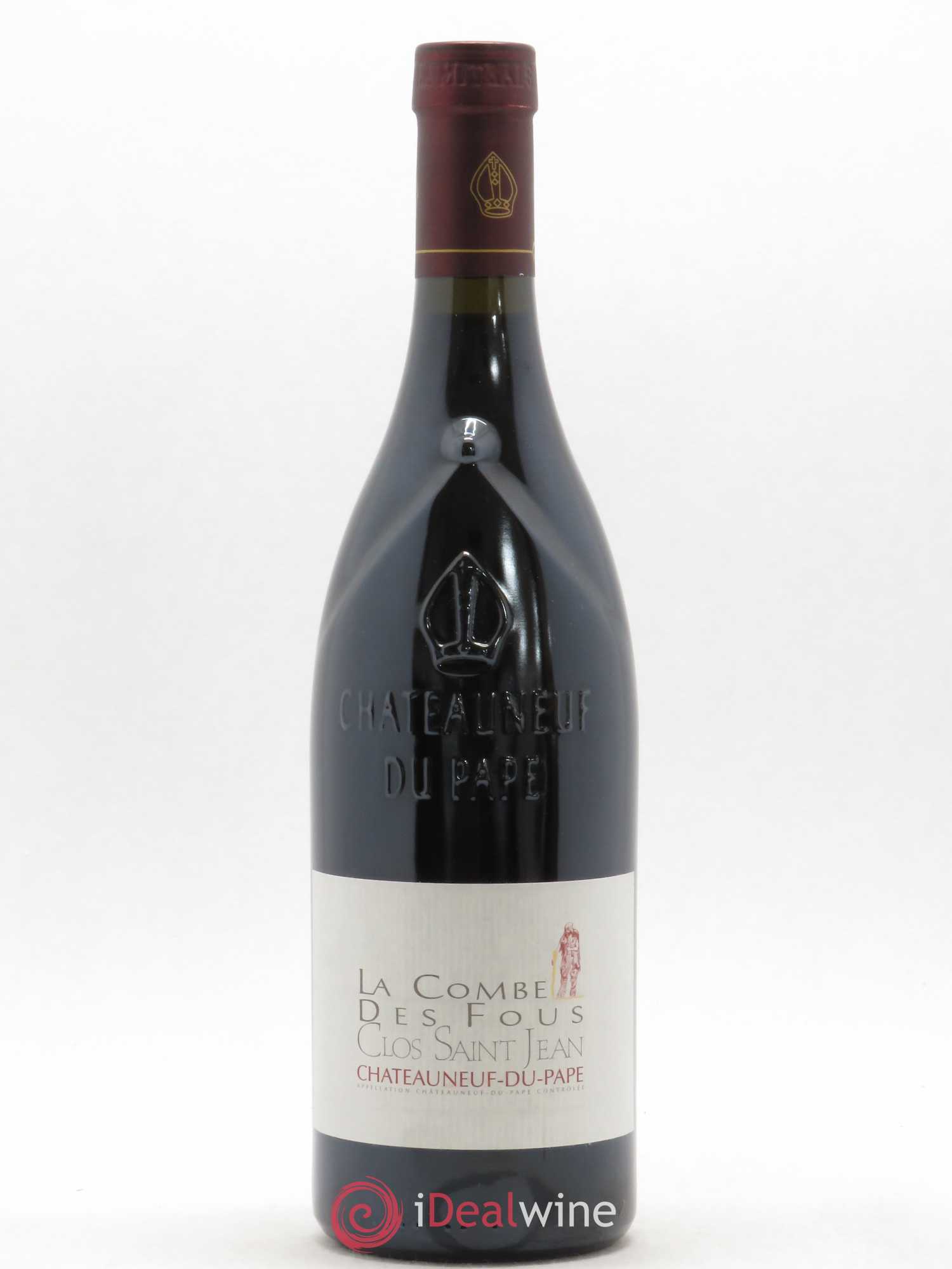 Châteauneuf-du-Pape Clos Saint-Jean La Combe des Fous Pascal et Vincent Maurel 2007 - Lot de 1 bouteille - 0