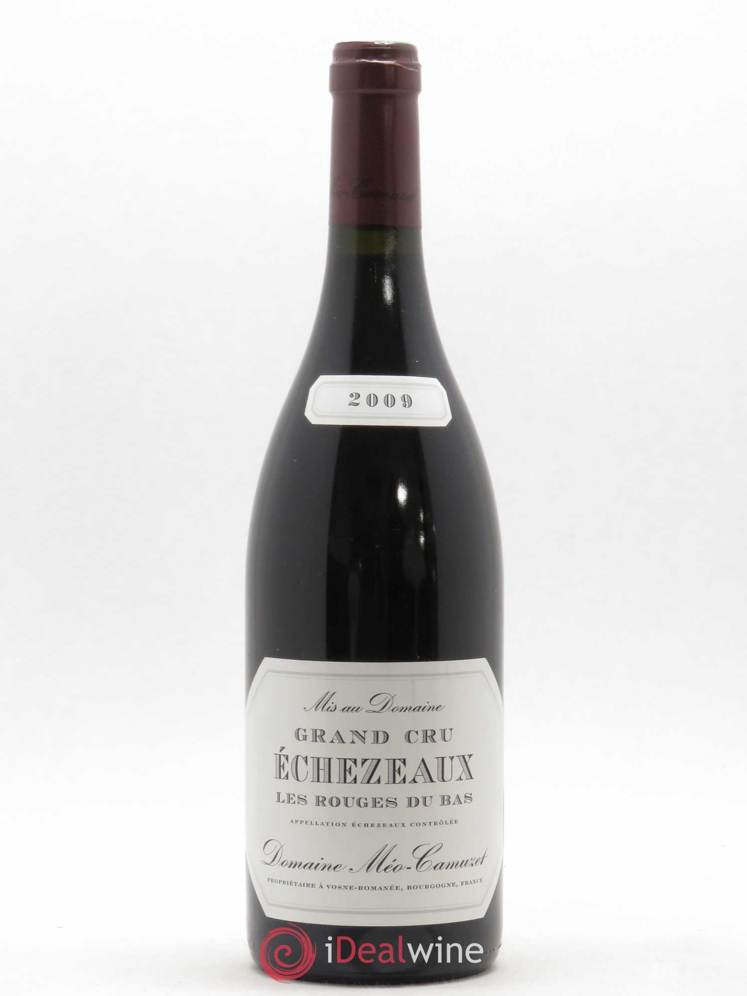 Echezeaux Grand Cru Les Rouges du Bas Méo-Camuzet (Domaine) 2009 - Lot de 1 bouteille - 0