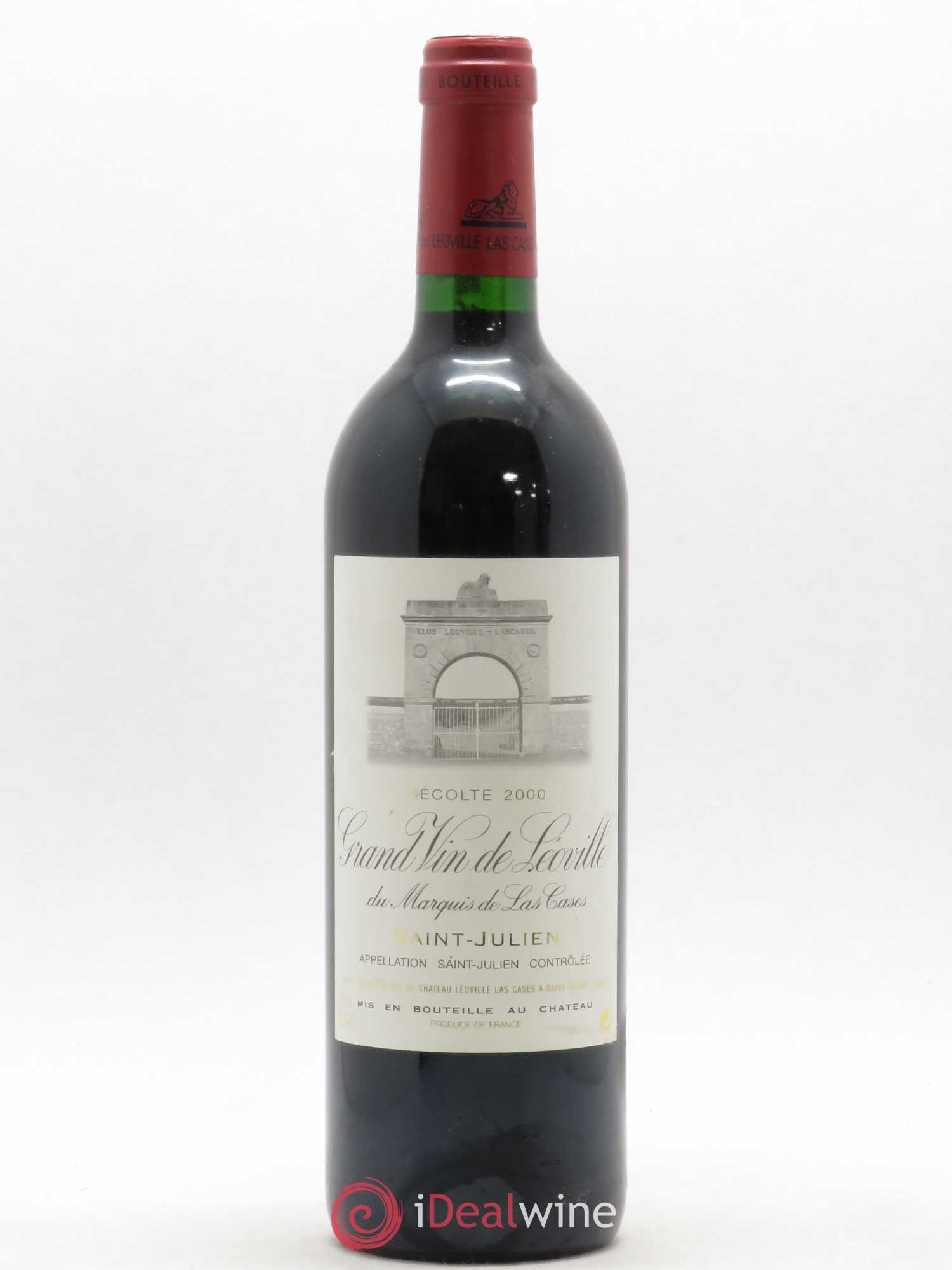Château Léoville Las Cases 2ème Grand Cru Classé 2000 - Lot de 1 bouteille - 0