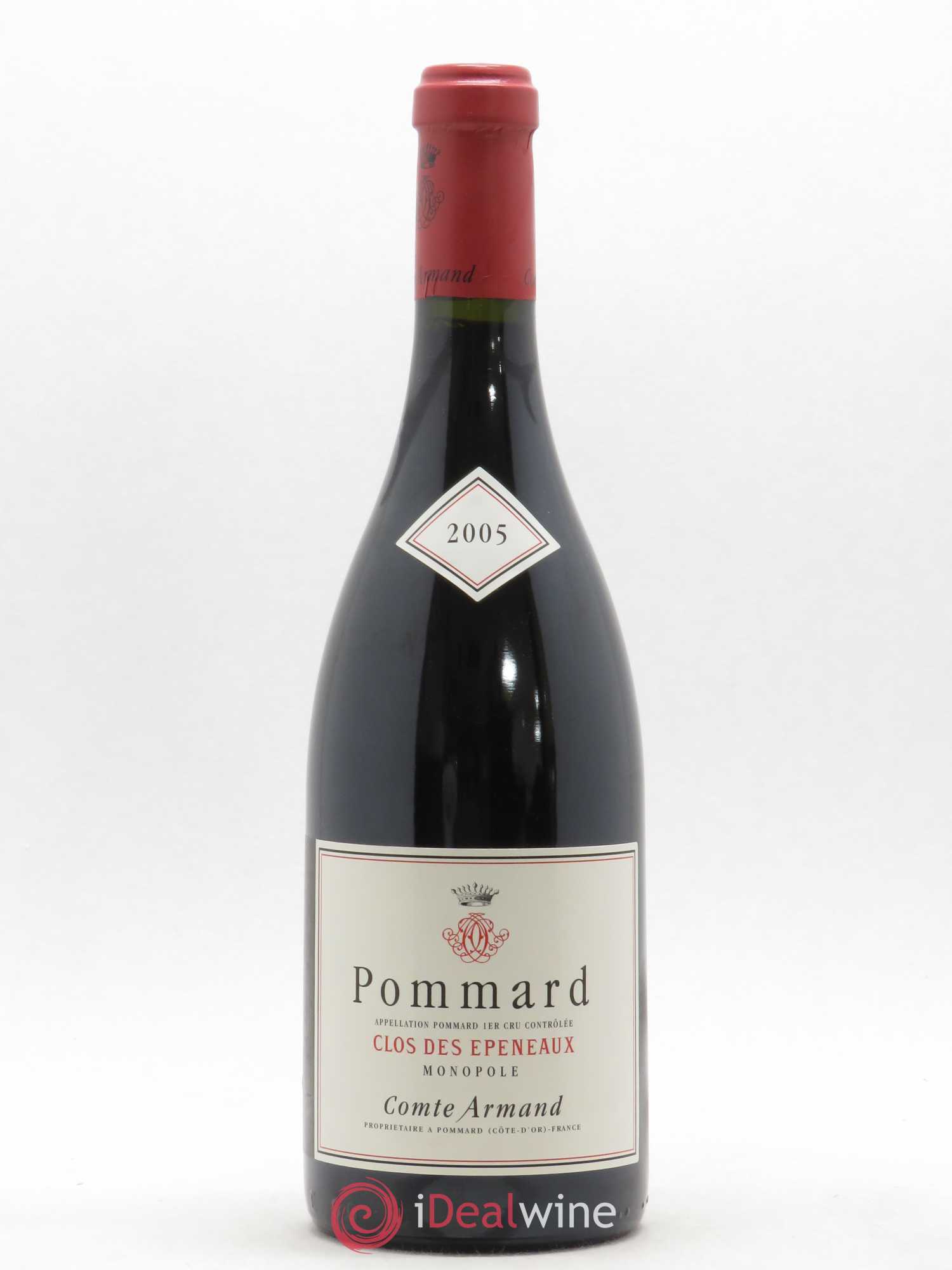 Pommard 1er Cru Clos des Epeneaux Comte Armand 2005 - Lot de 1 bouteille - 0