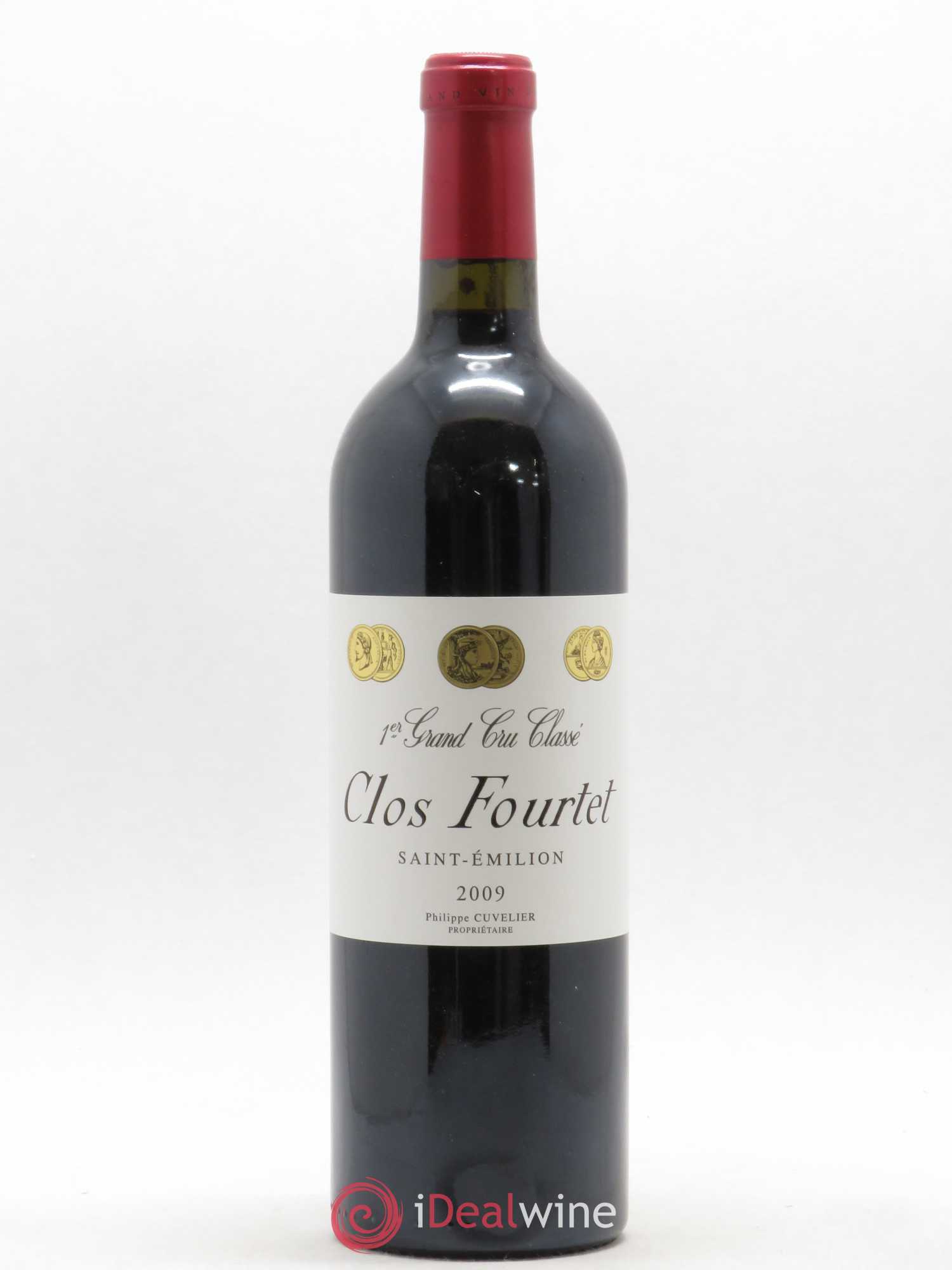 Clos Fourtet 1er Grand Cru Classé B 2009 - Lot de 1 bouteille - 0