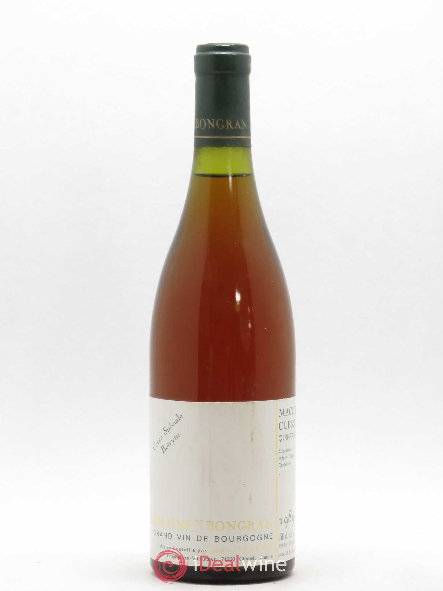 Mâcon Cuvée Botrytis Domaine de la Bongran (J.Thevenet) Quintaine 1989 - Lotto di 1 bottiglia - 0